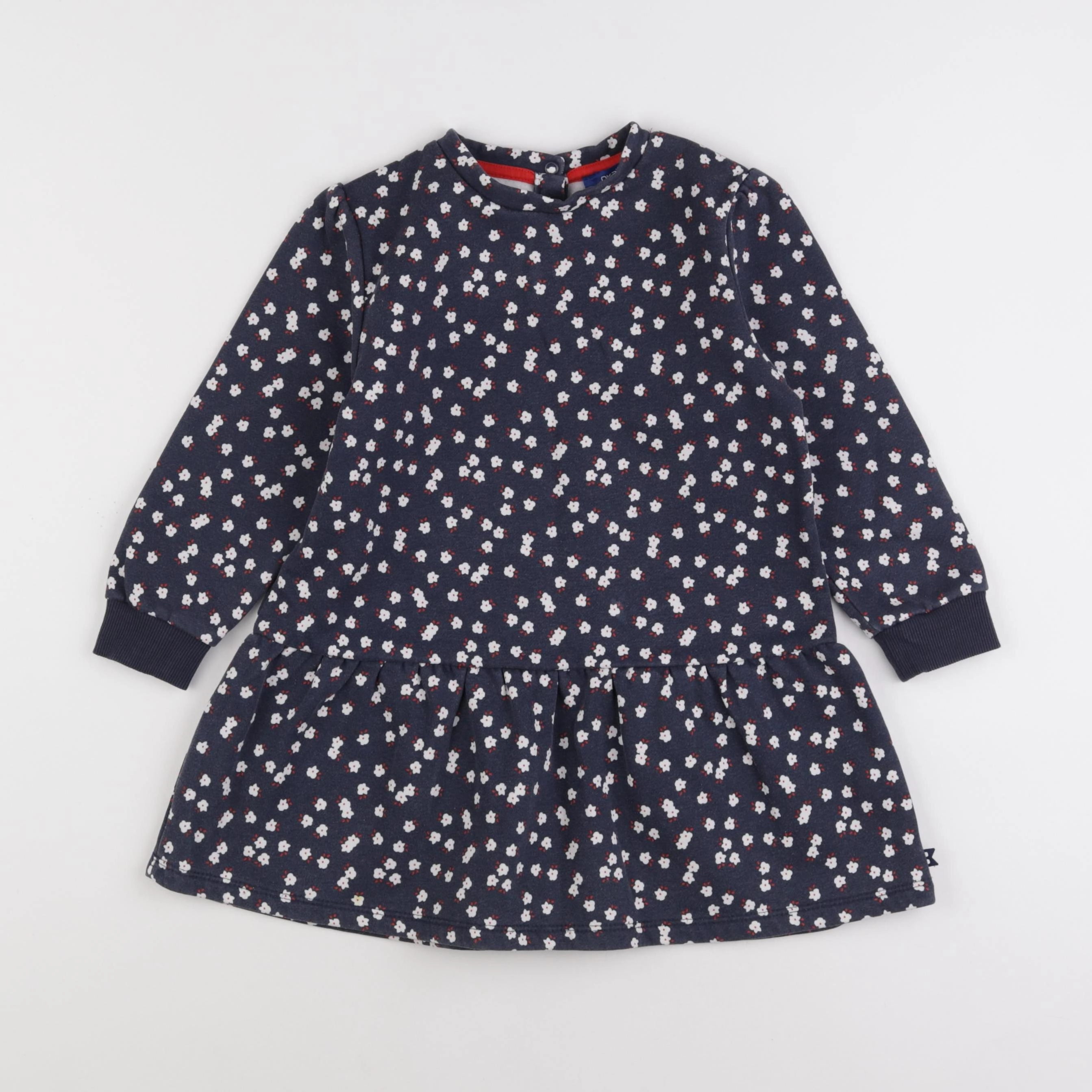Okaidi - robe bleu - 4 ans