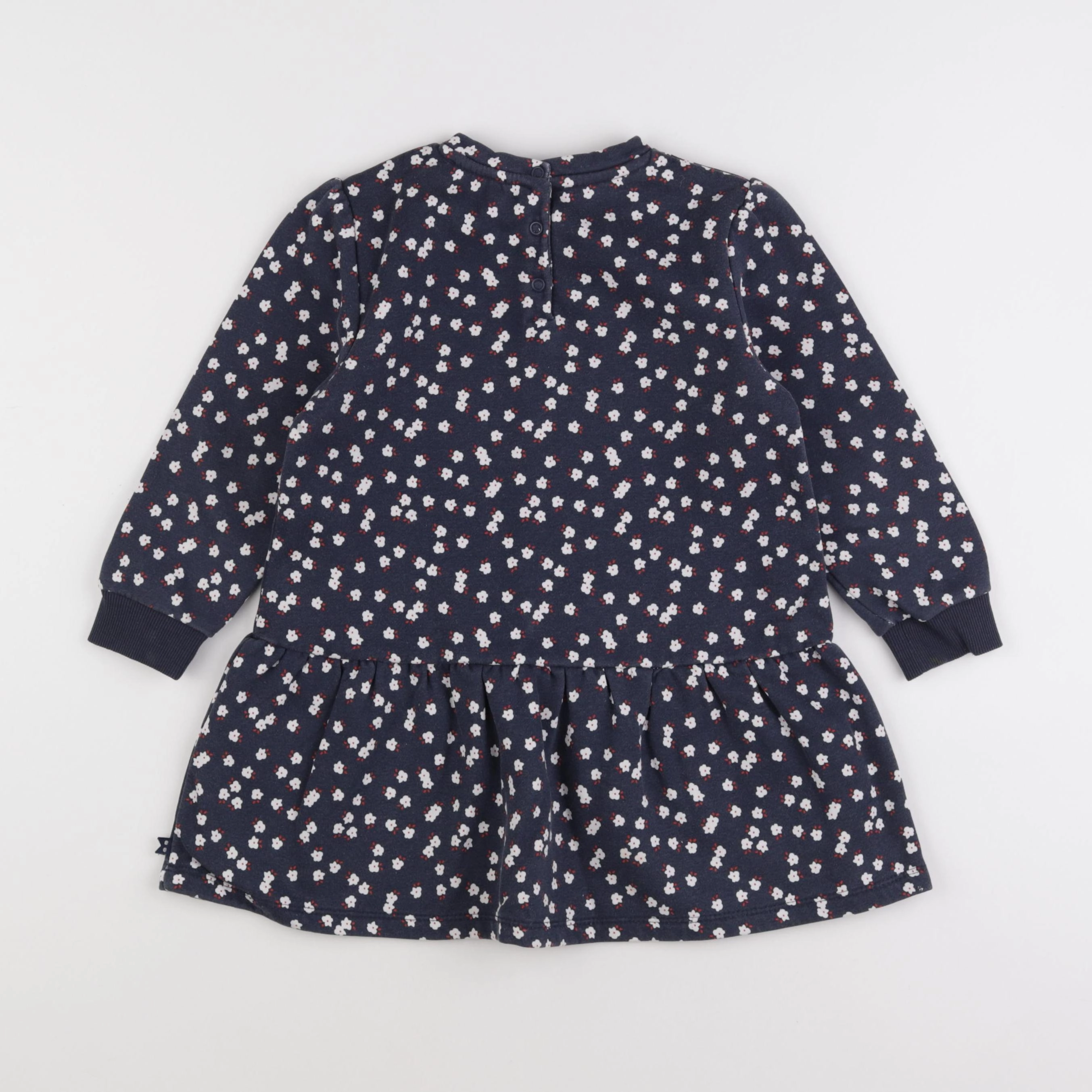 Okaidi - robe bleu - 4 ans