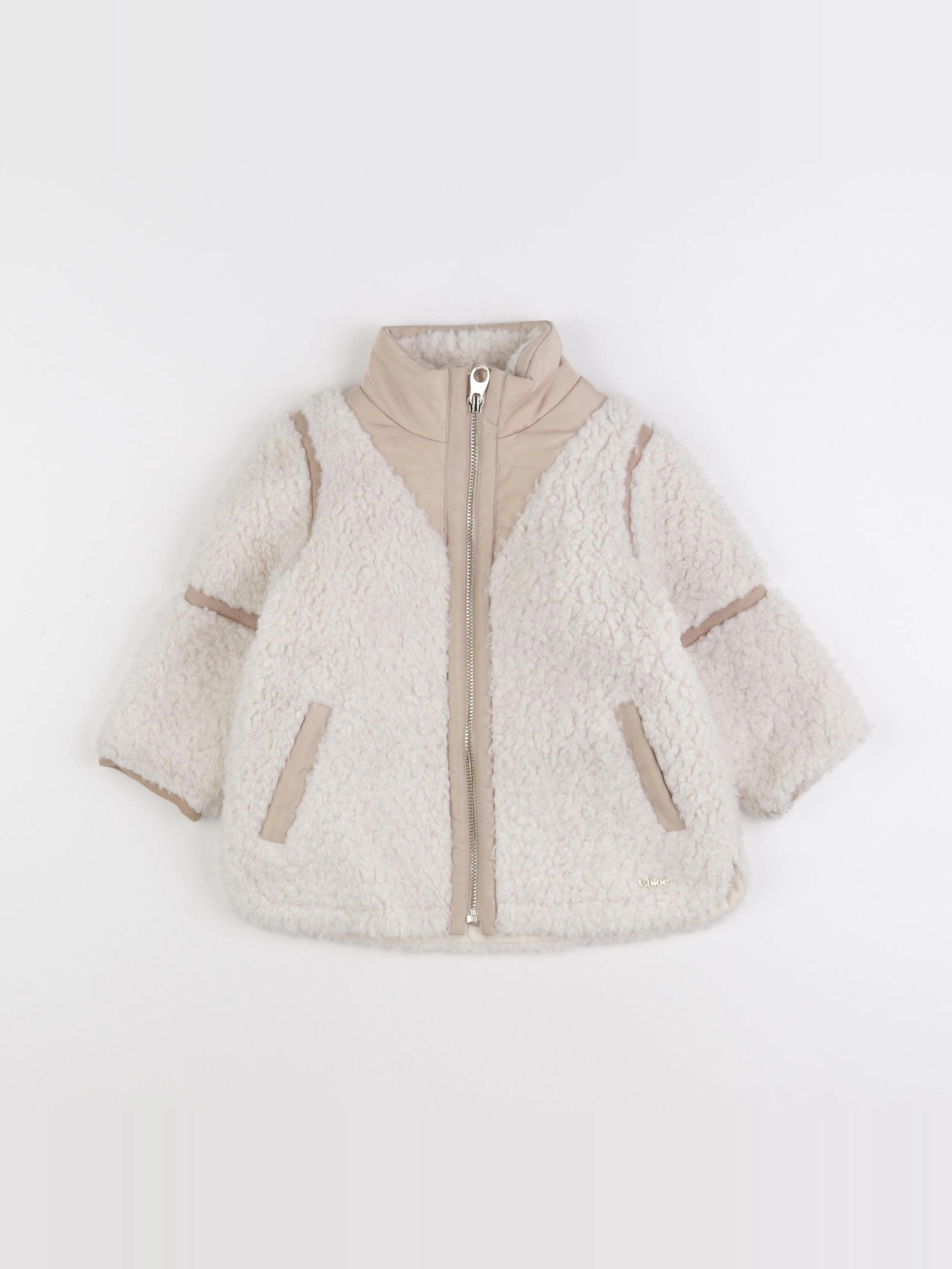 Chloé - manteau beige - 18 mois