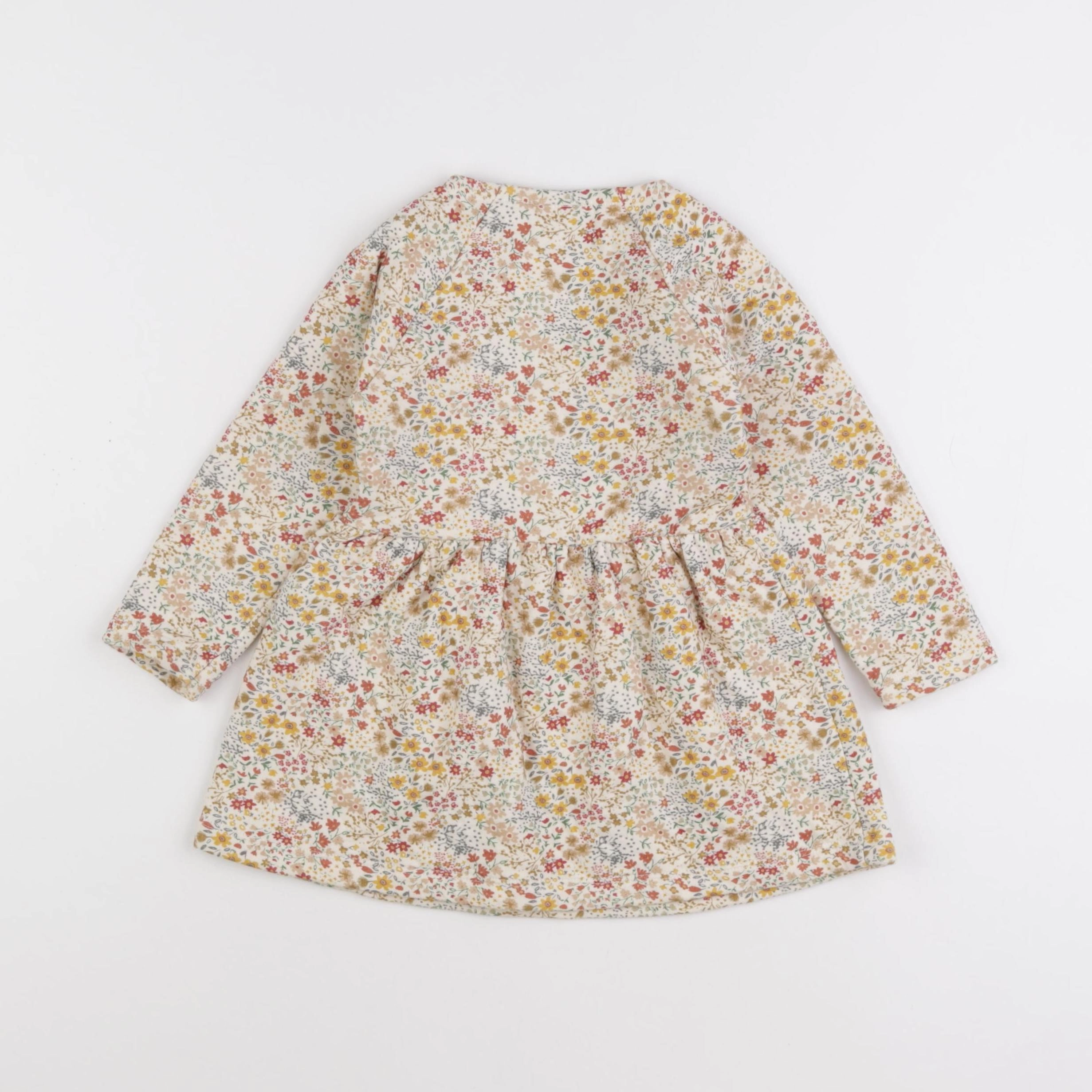 Petit Bateau - robe multicolore - 3 ans