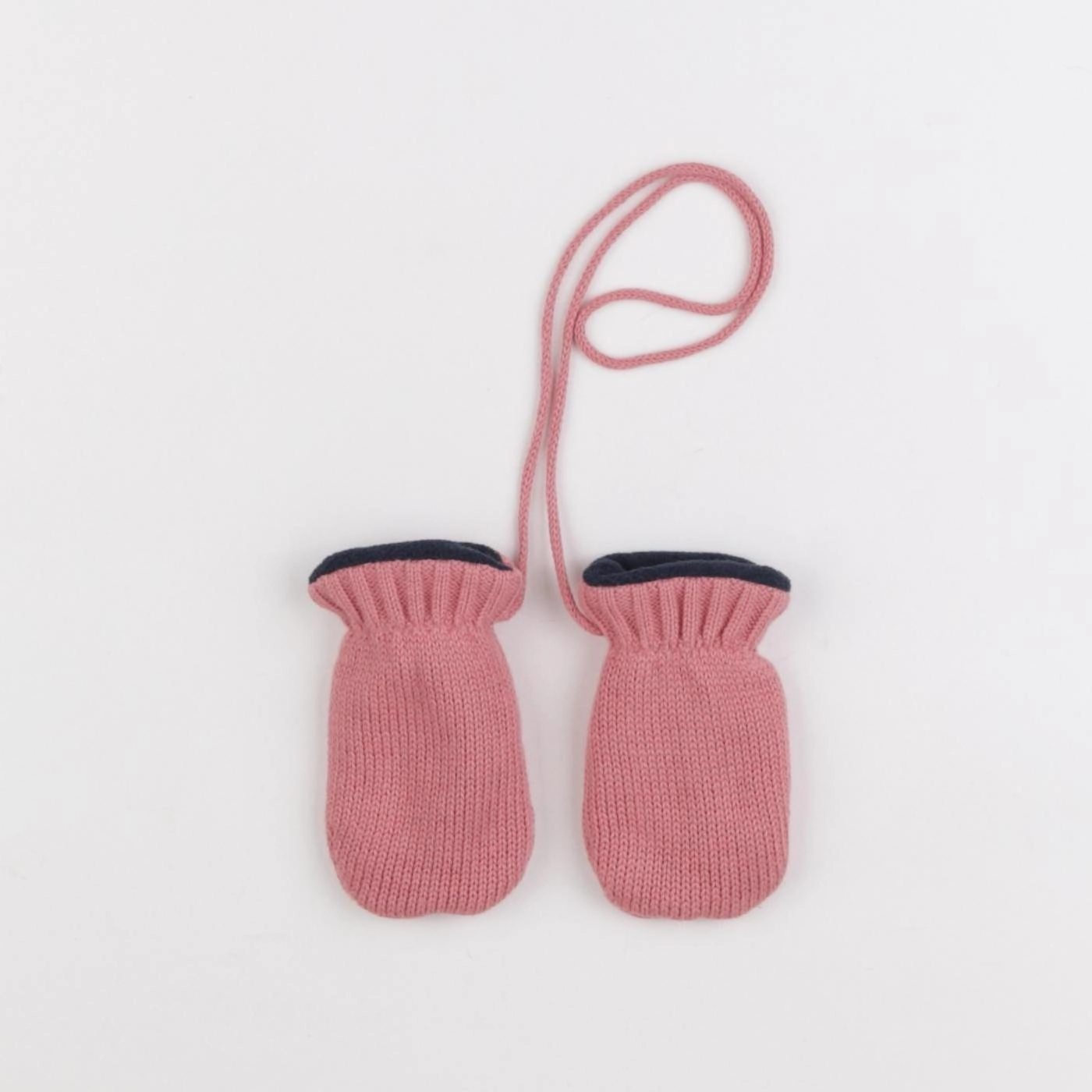 Petit Bateau - moufles rose - 12/24 mois