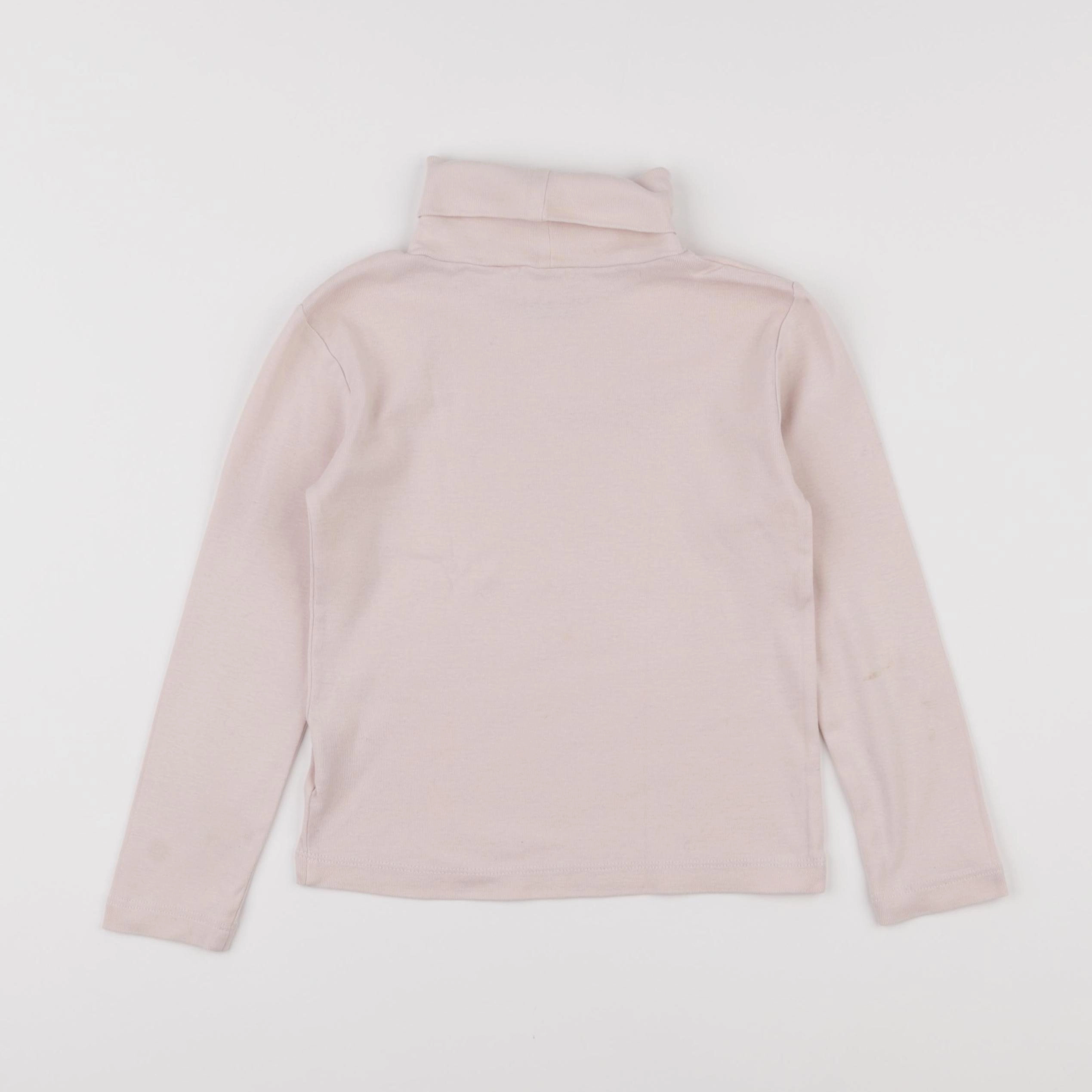 Monoprix - sous-pull rose - 6 ans