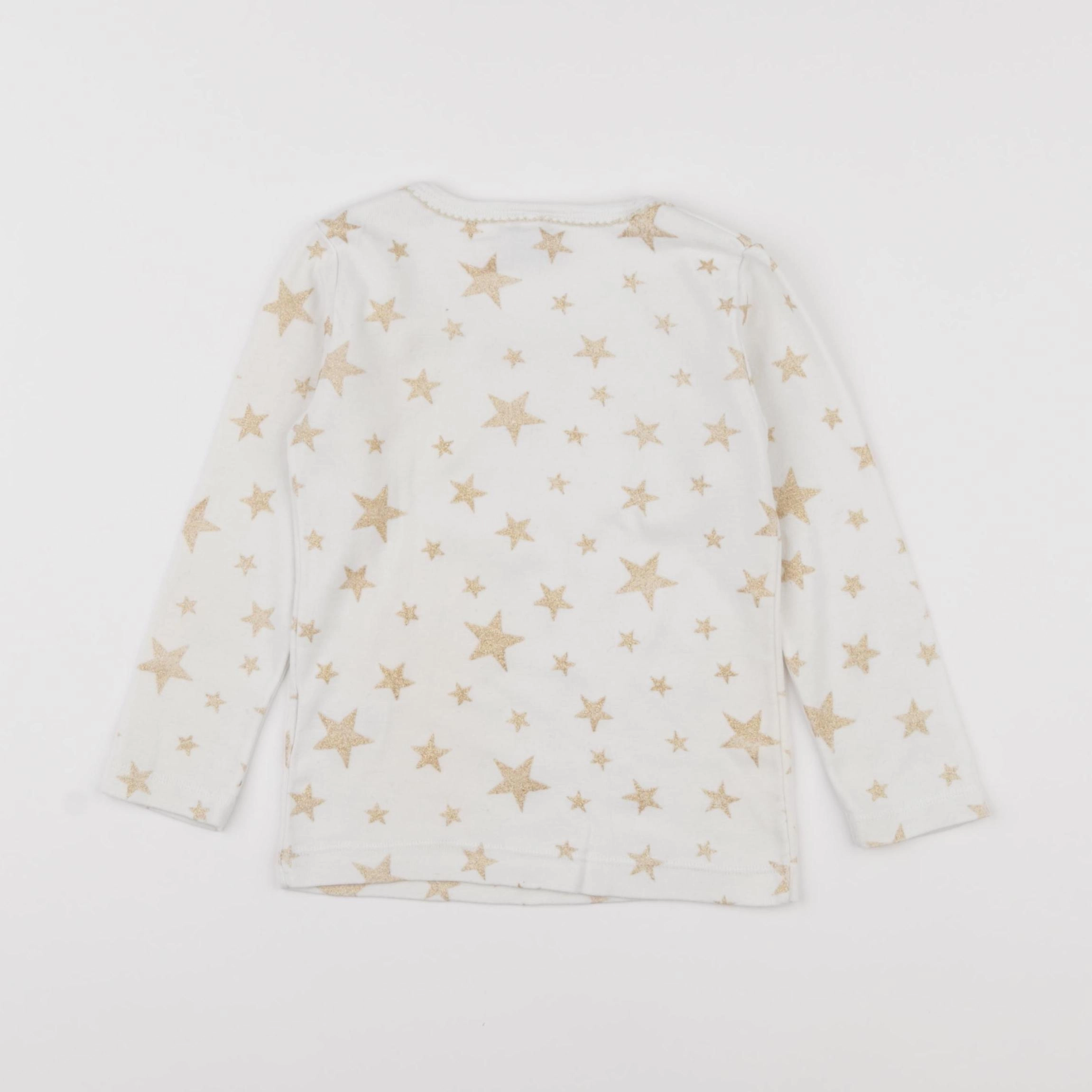 Petit Bateau - maillot de corps blanc - 4 ans