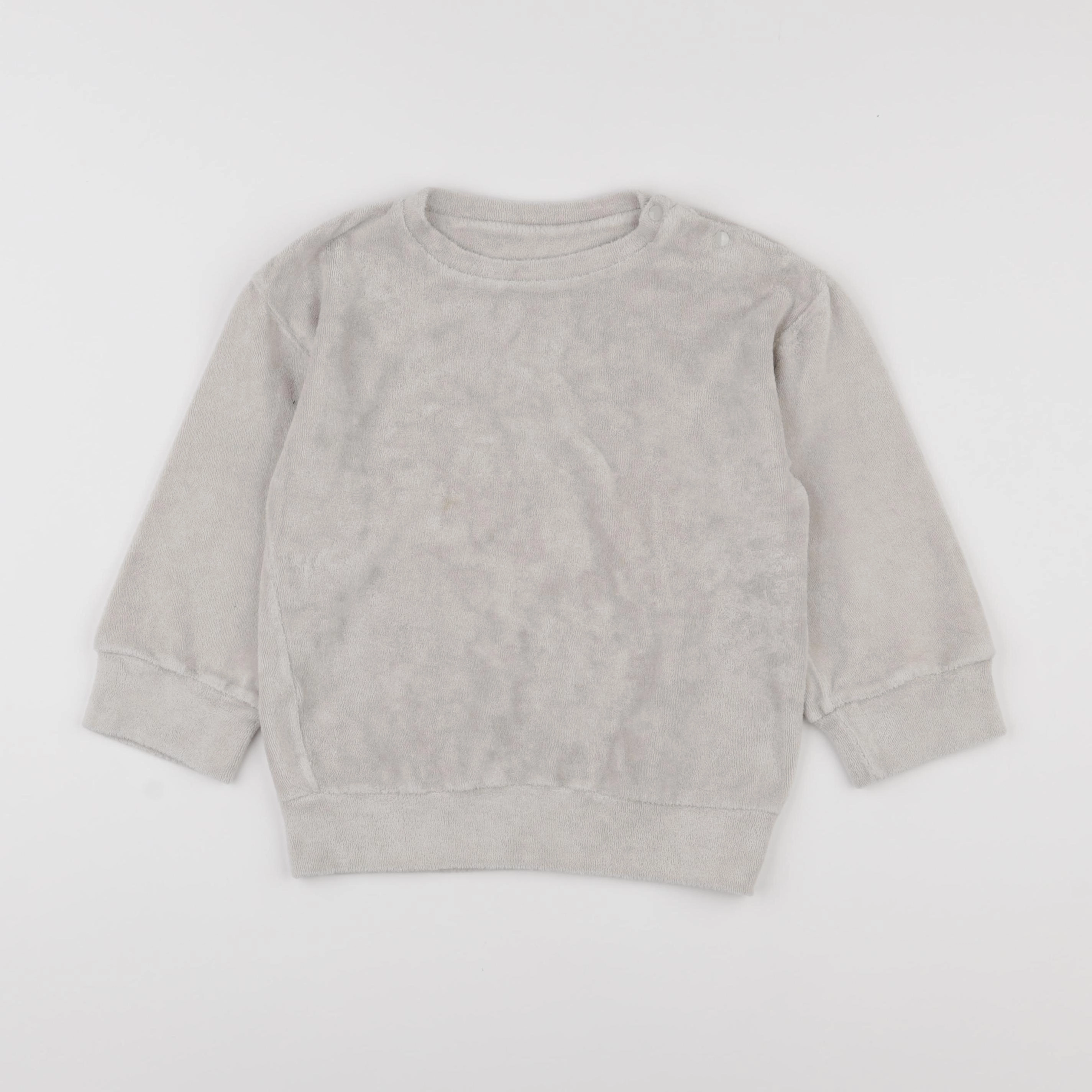 Poudre Organic - sweat gris - 6 ans