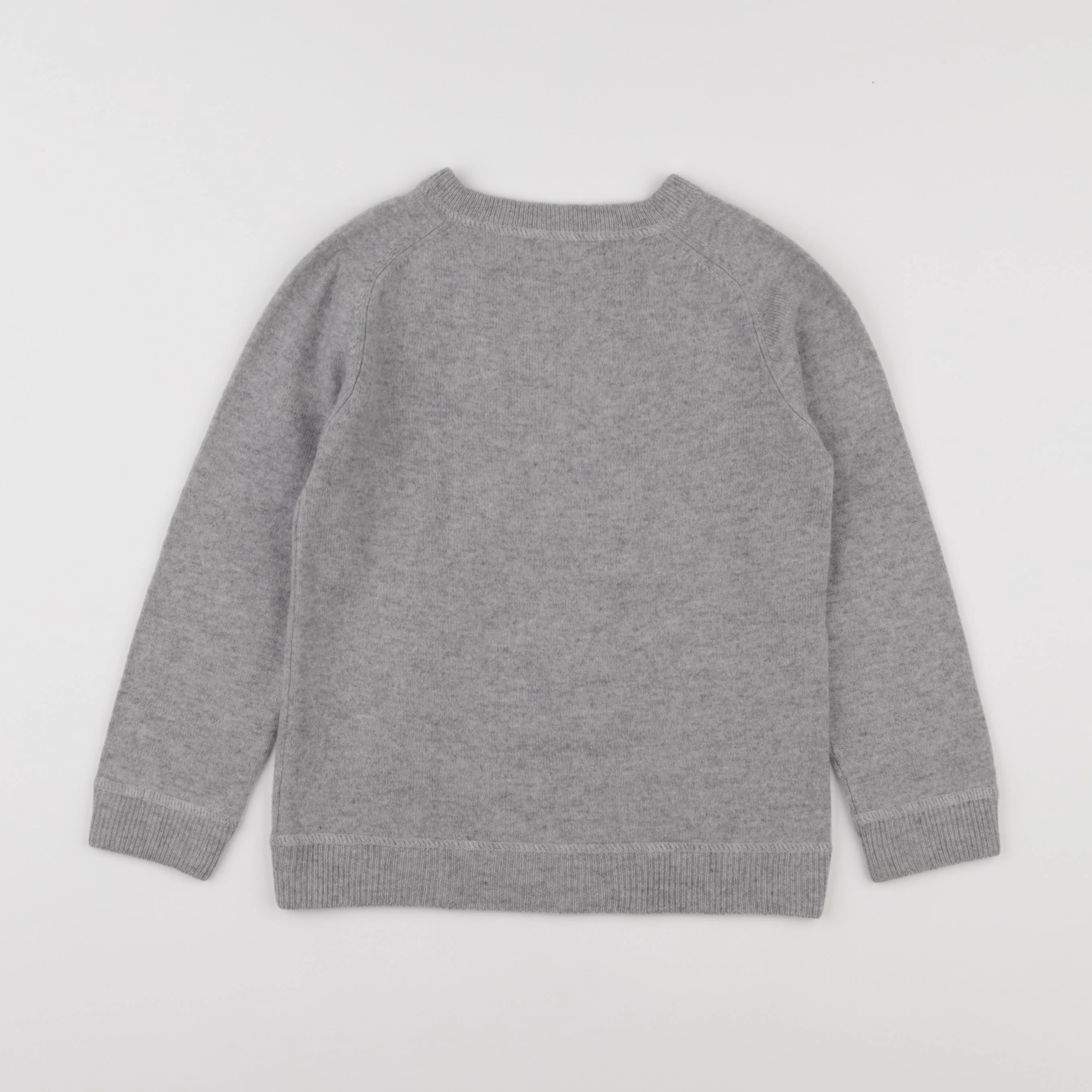 Monoprix - pull gris - 6 ans