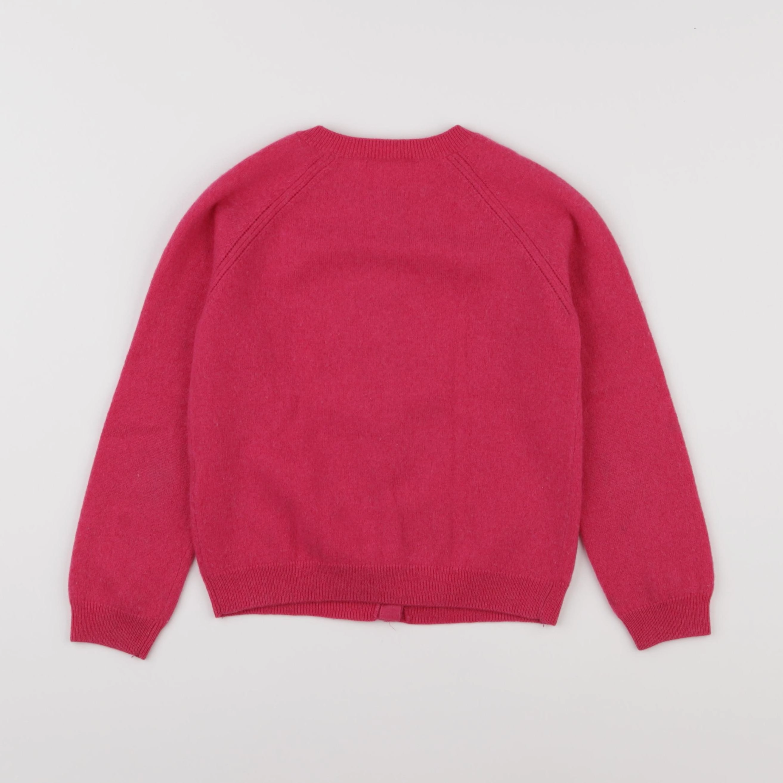 Monoprix - gilet rose - 8 ans