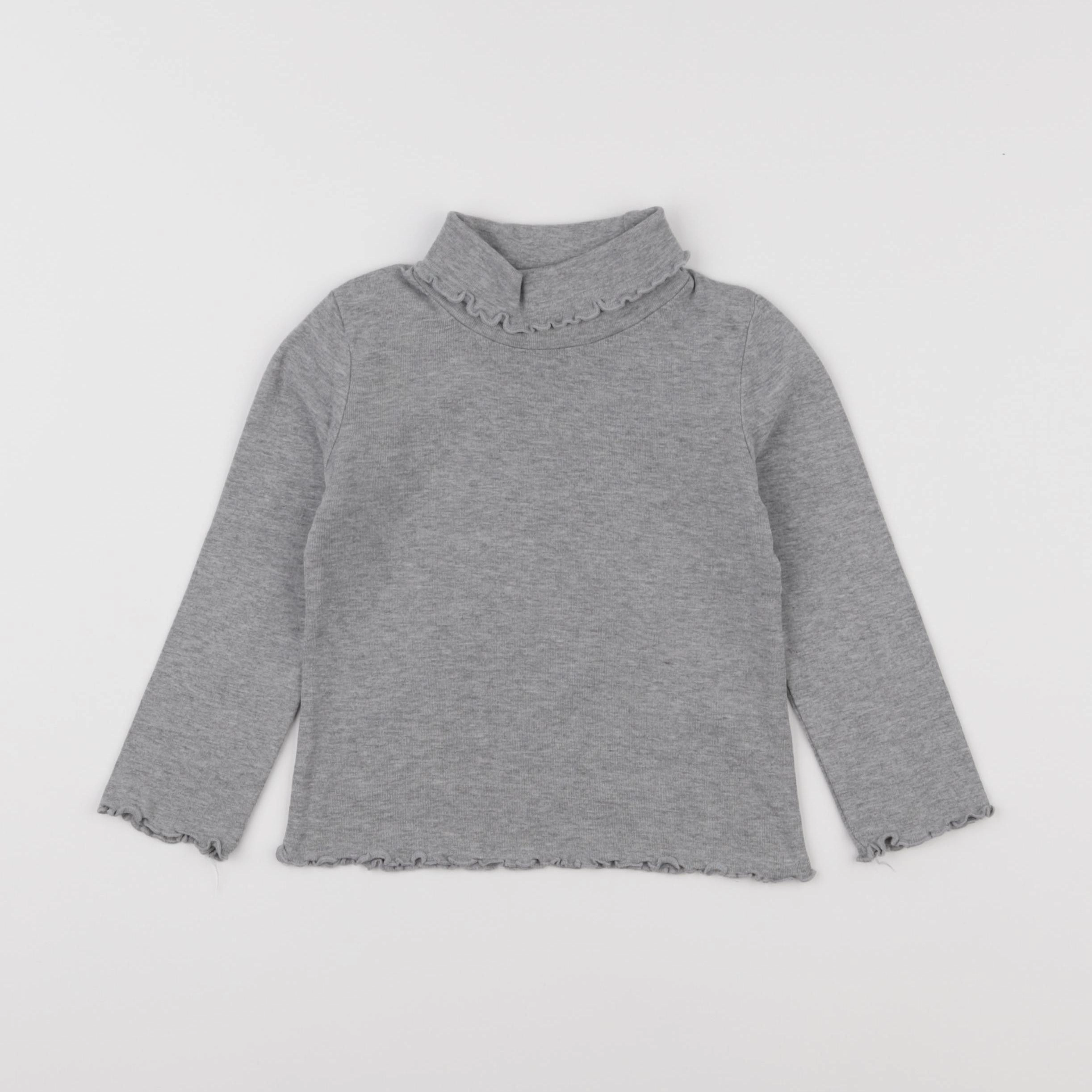 Cyrillus - sous-pull gris - 4 ans
