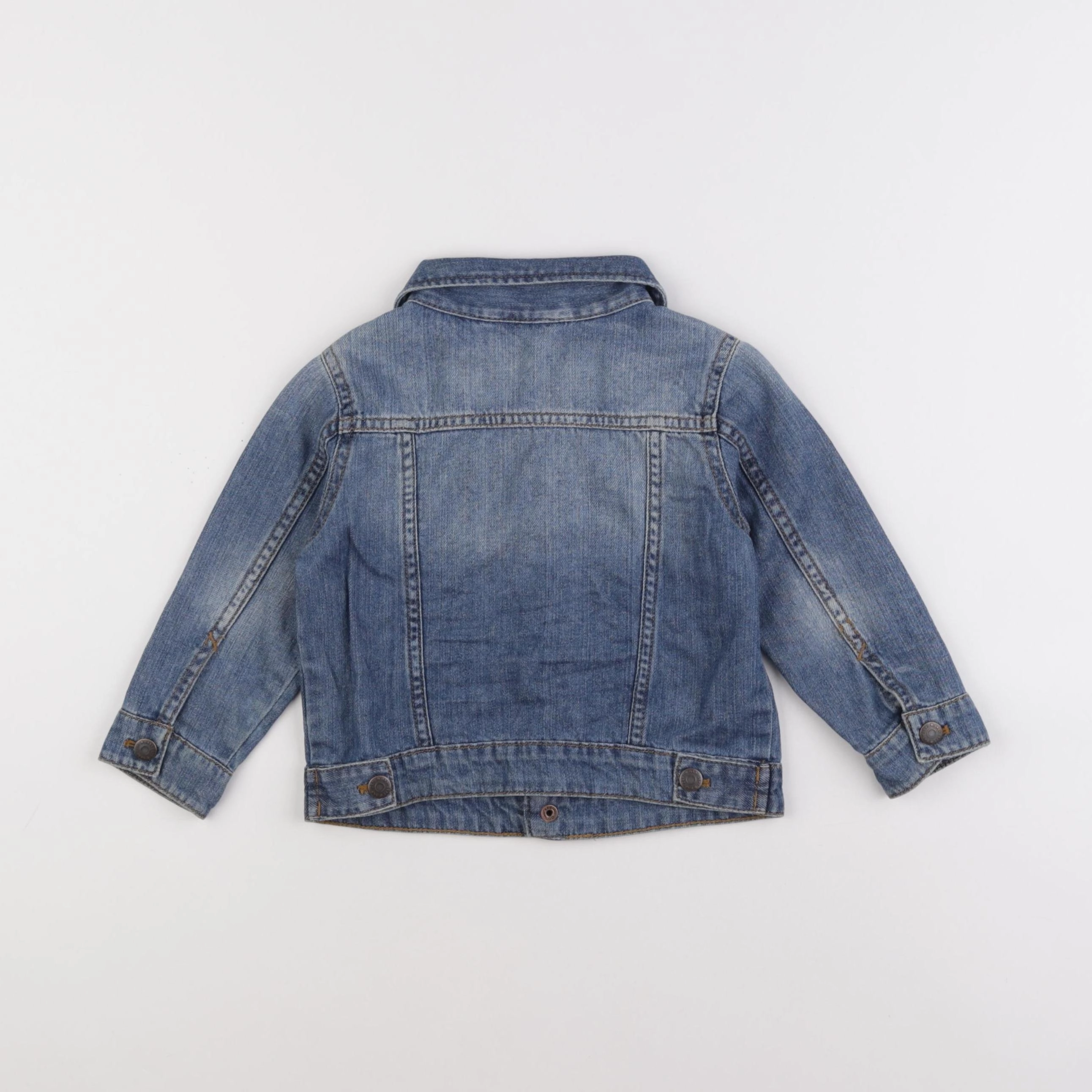 H&M - veste bleu - 12/18 mois