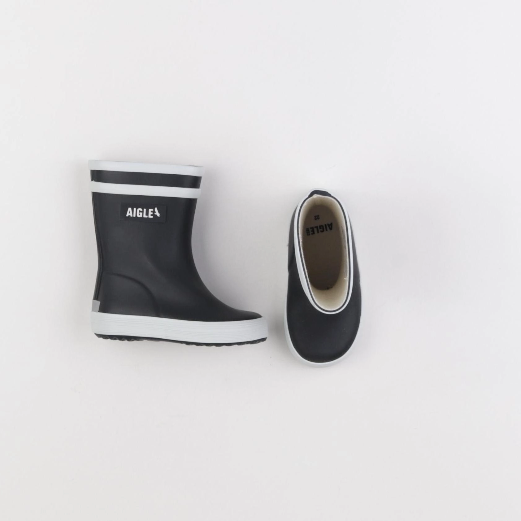 Aigle - bottes noir - pointure 22