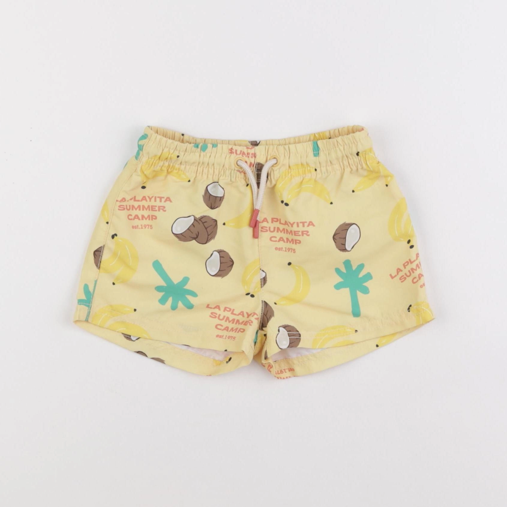 Zara - maillot de bain jaune - 2 ans