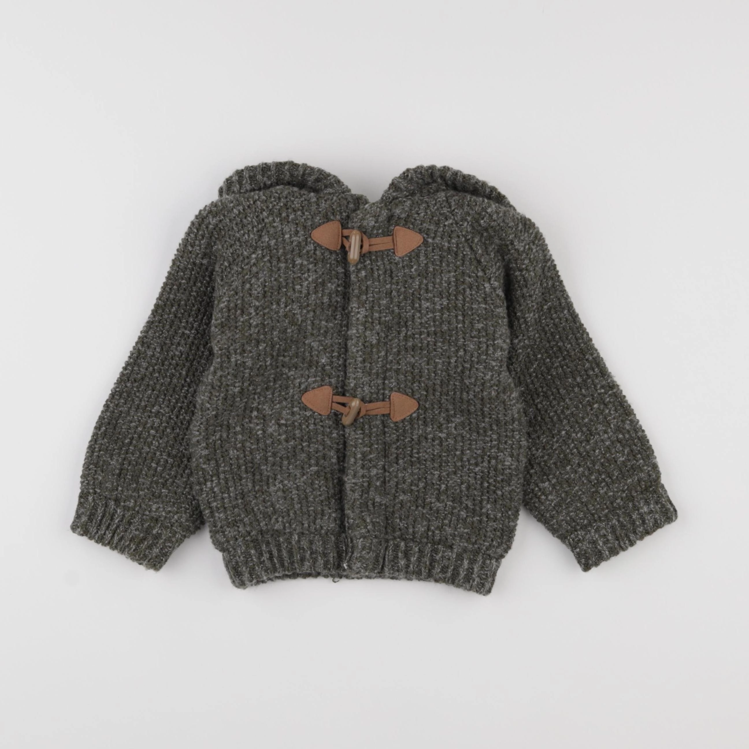 Vertbaudet - gilet vert - 18 mois