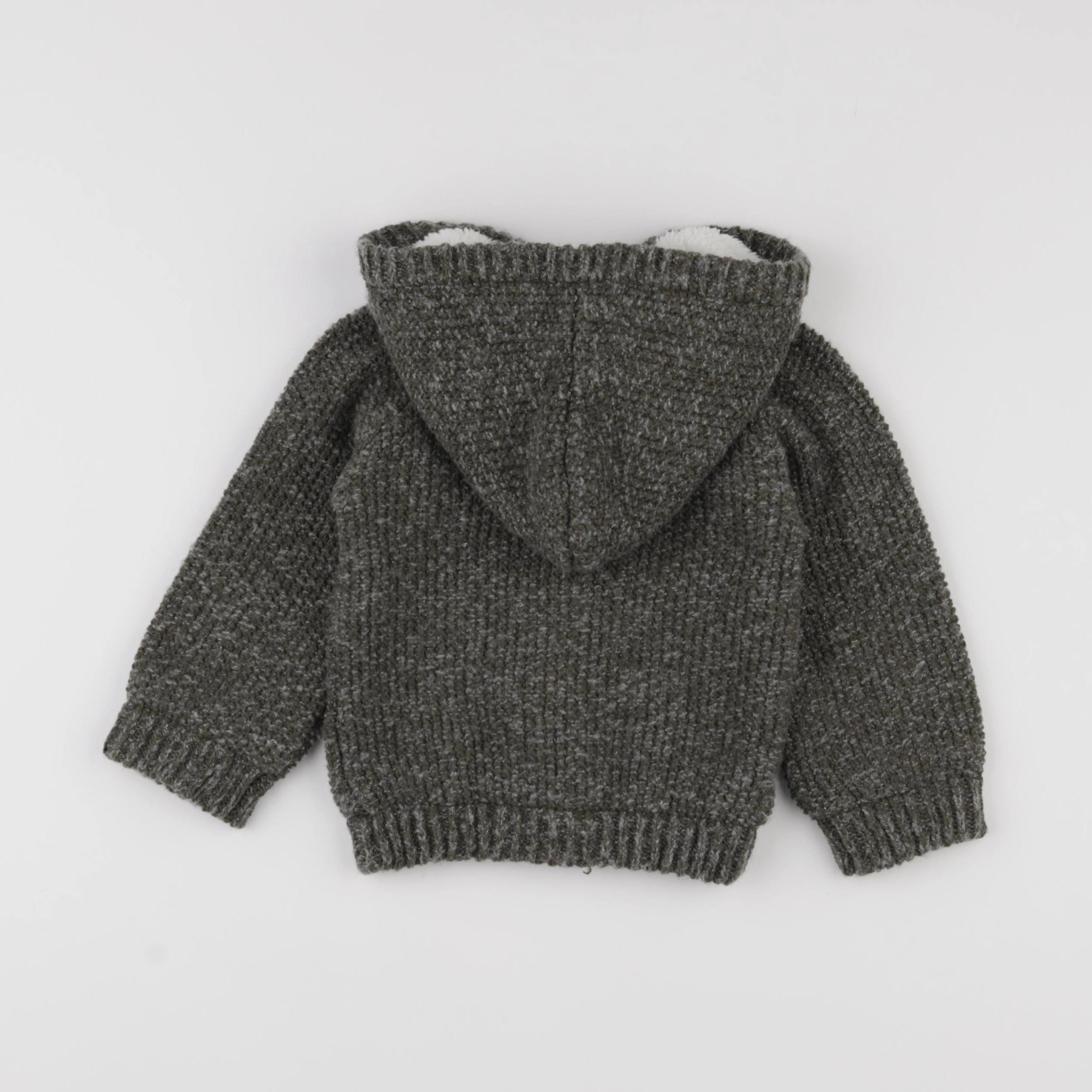 Vertbaudet - gilet vert - 18 mois