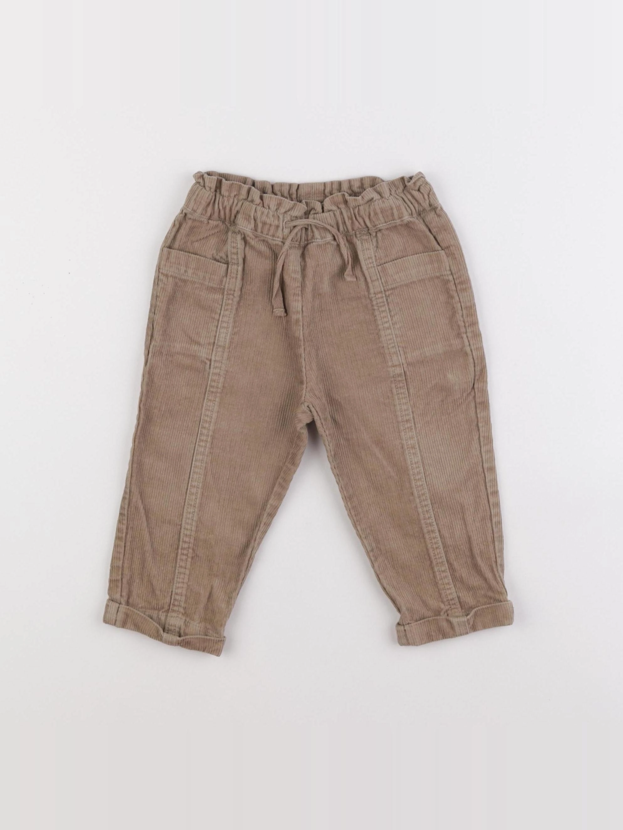 Boutchou - pantalon marron - 12 mois