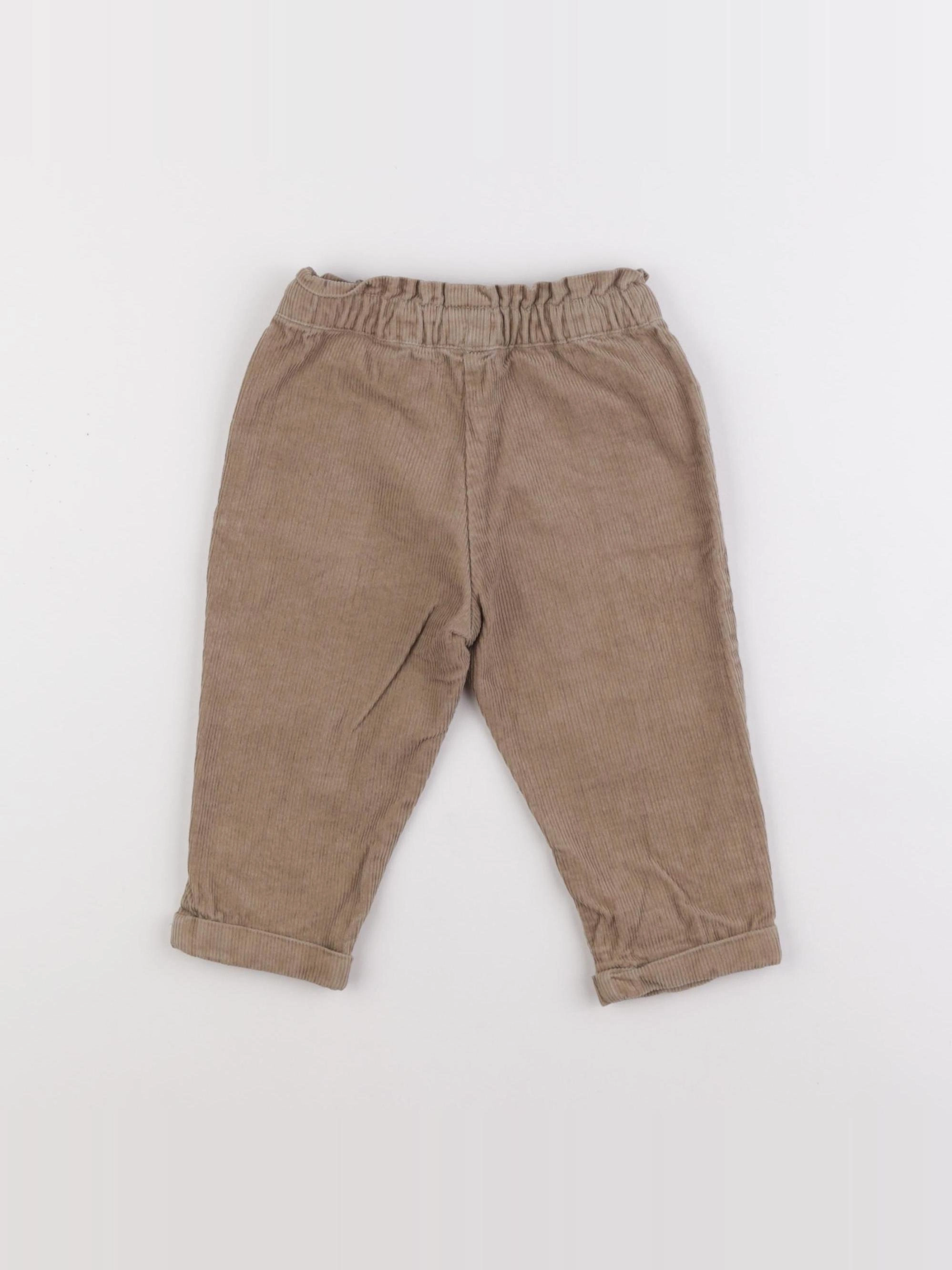 Boutchou - pantalon marron - 12 mois