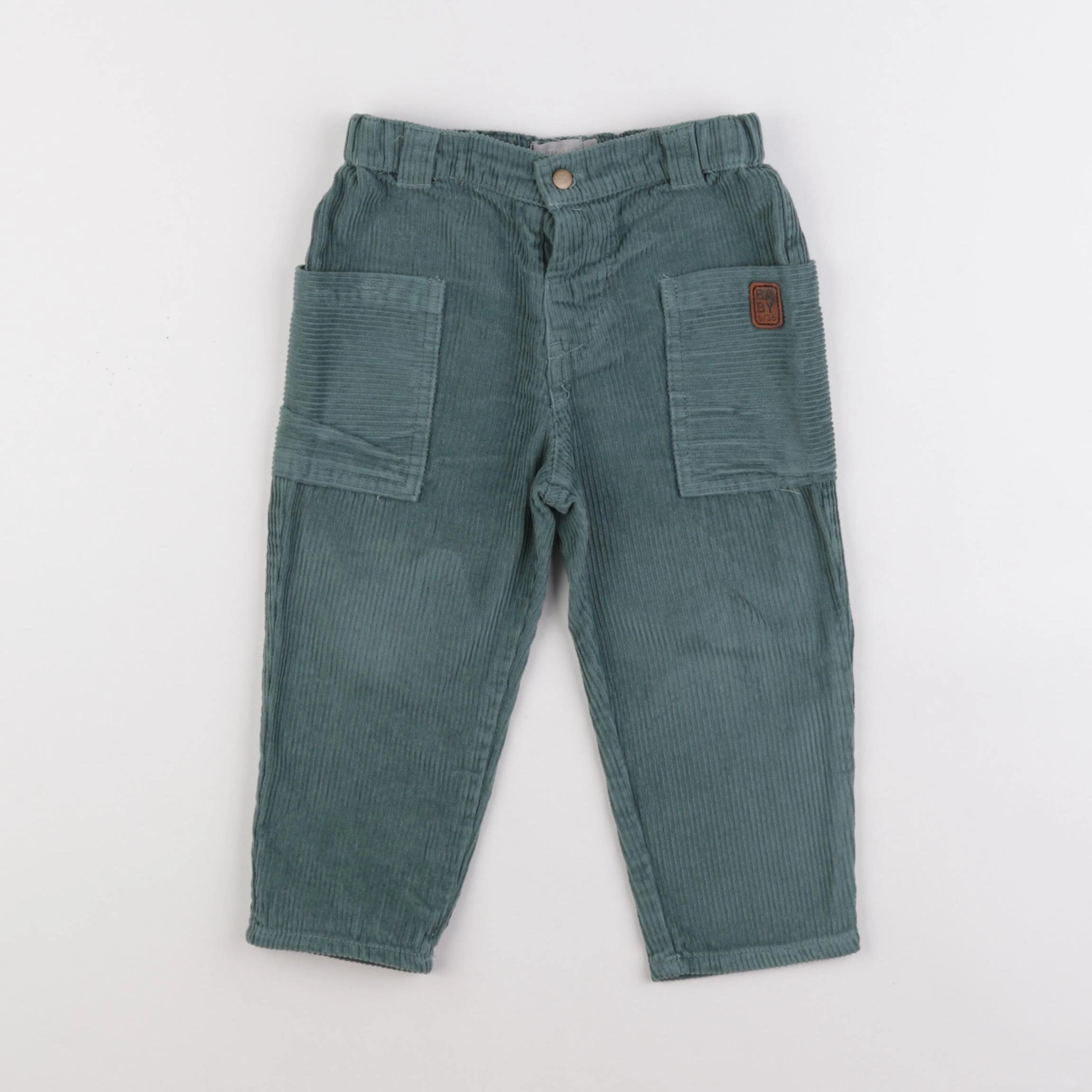 Boutchou - pantalon vert - 24 mois