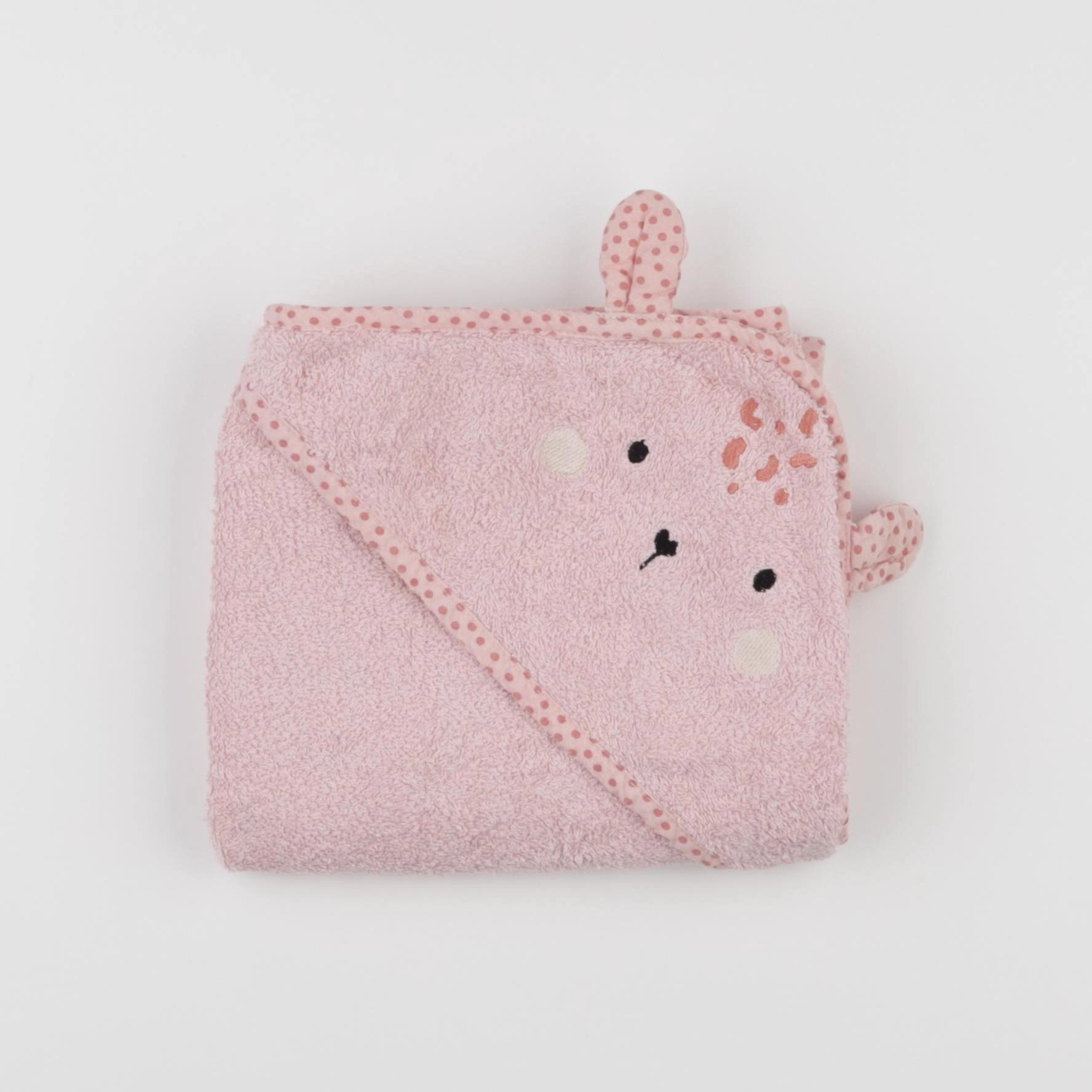 Vertbaudet - cape de bain rose - 12/24 mois