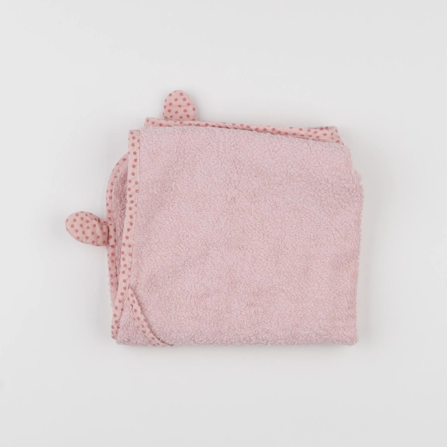 Vertbaudet - cape de bain rose - 12/24 mois