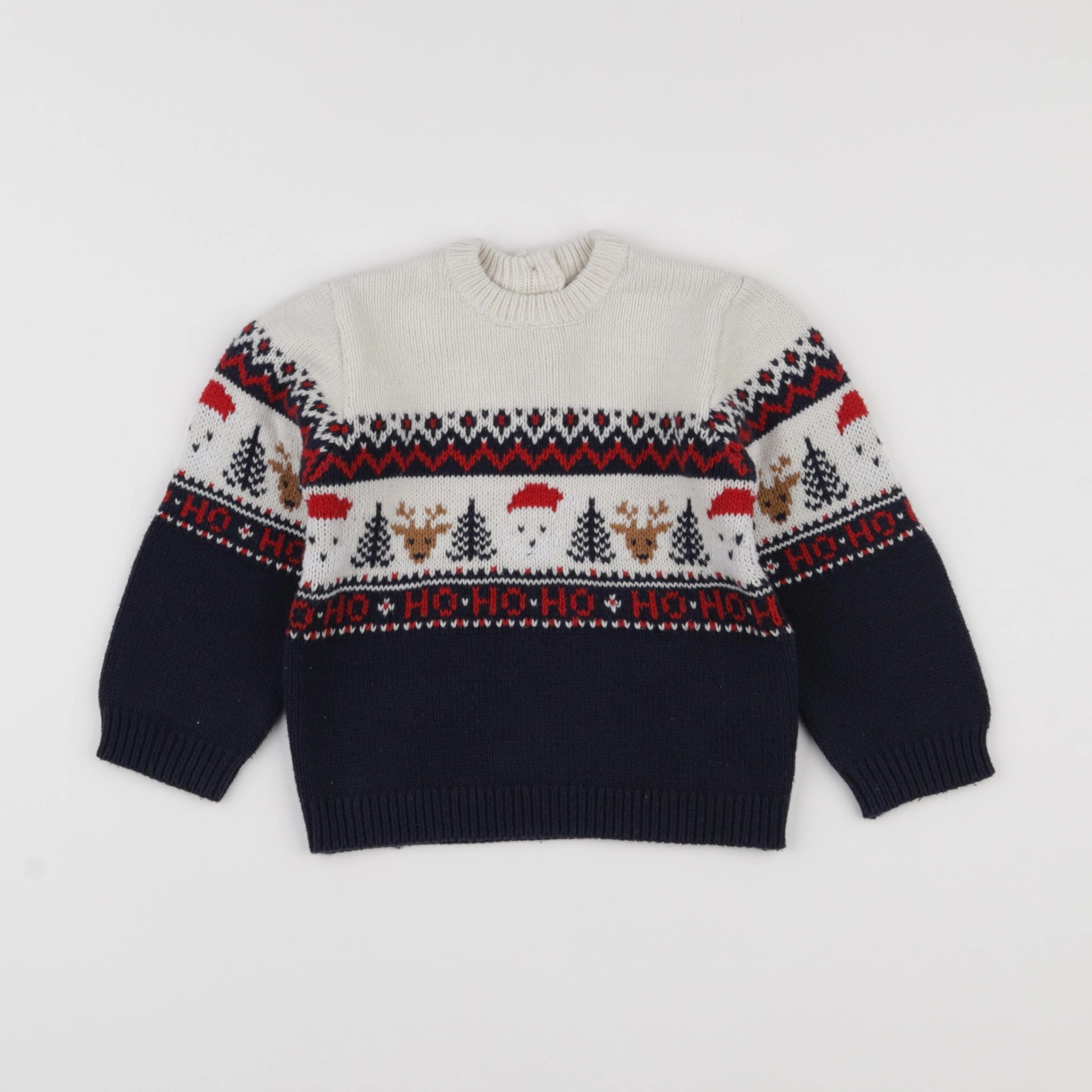 Vertbaudet - pull multicolore - 2 ans