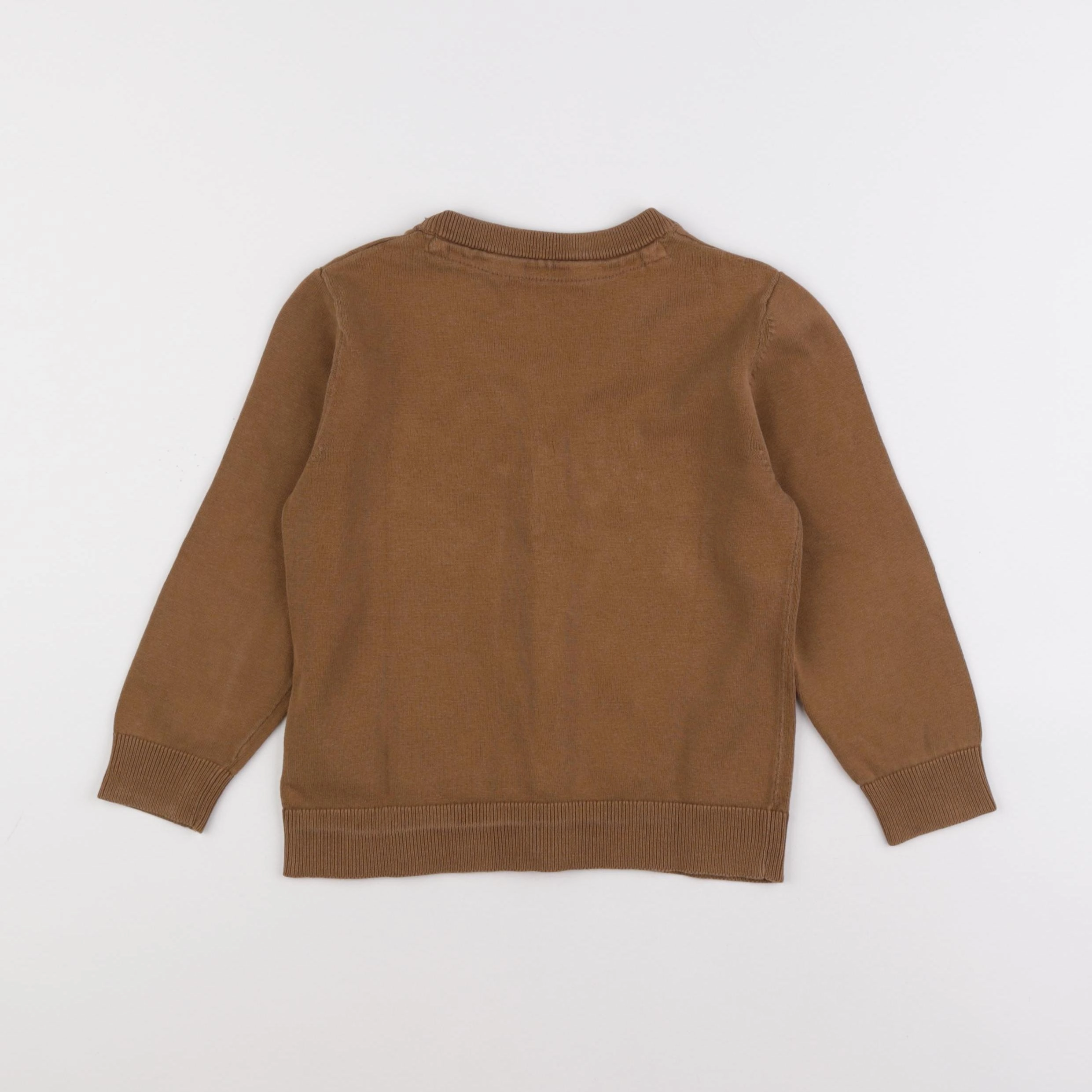 H&M - gilet marron - 4/6 ans