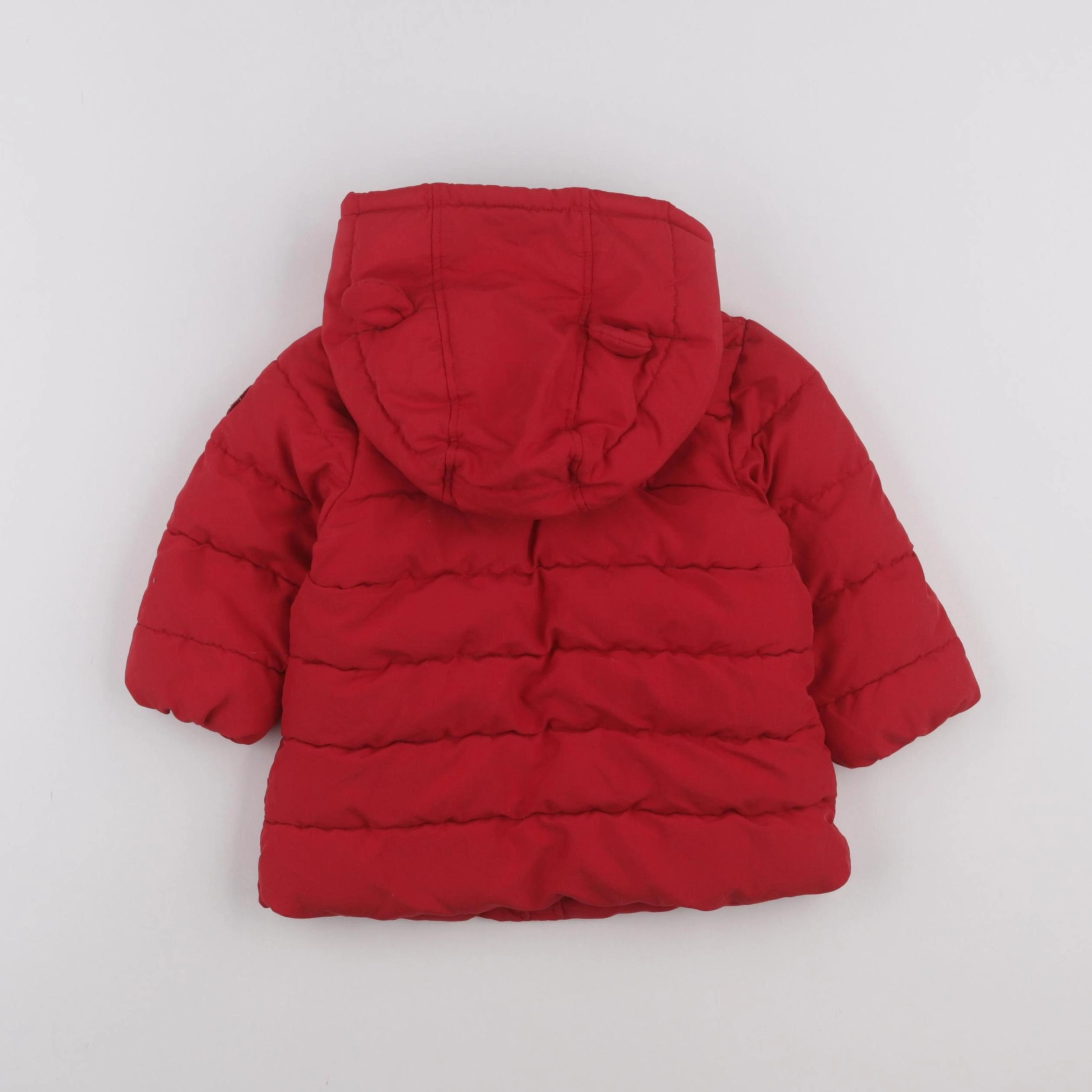 Petit Bateau - doudoune rouge - 18 mois