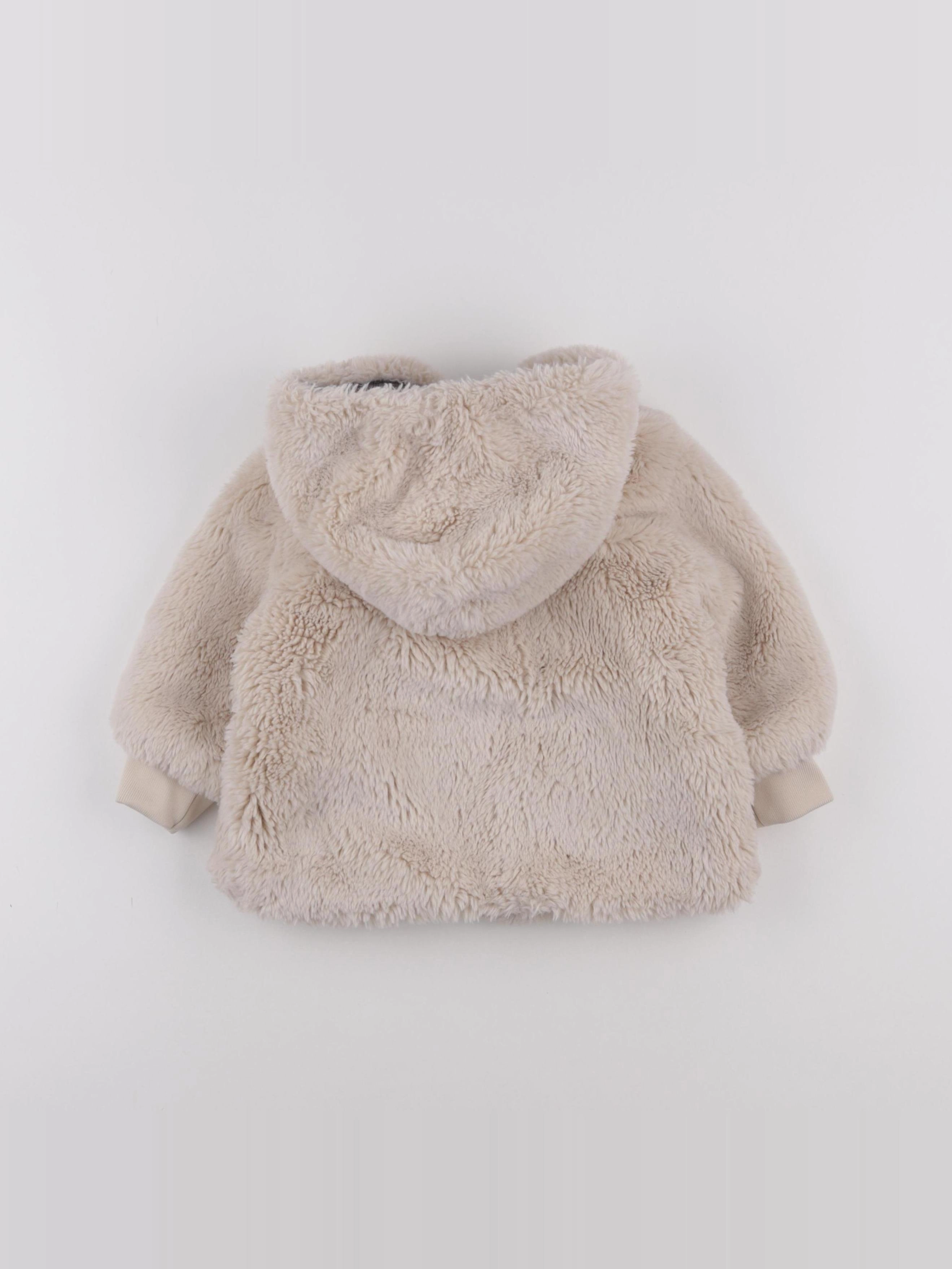Zara - manteau beige - 18/24 mois