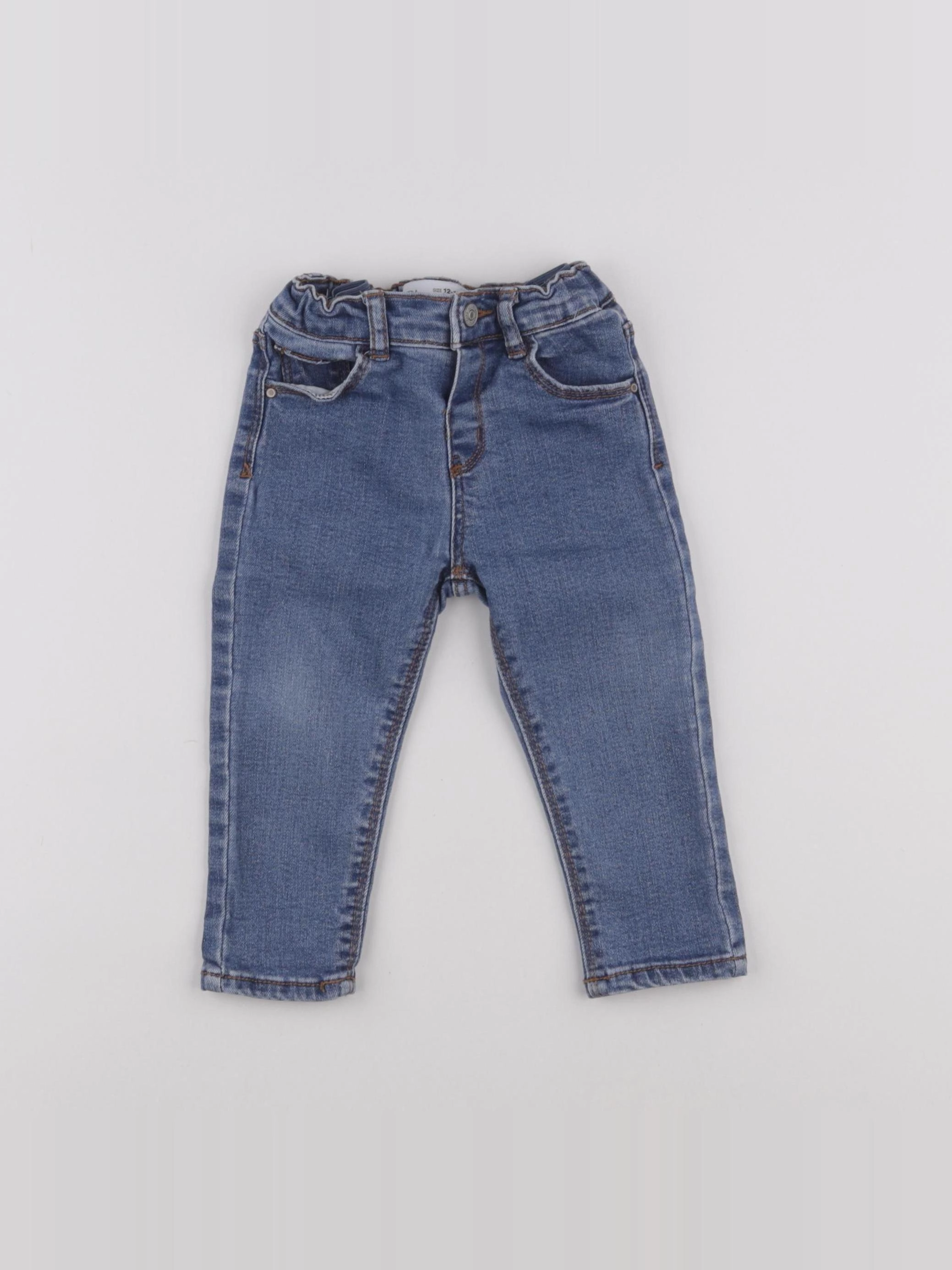 Zara - jean bleu - 12/18 mois