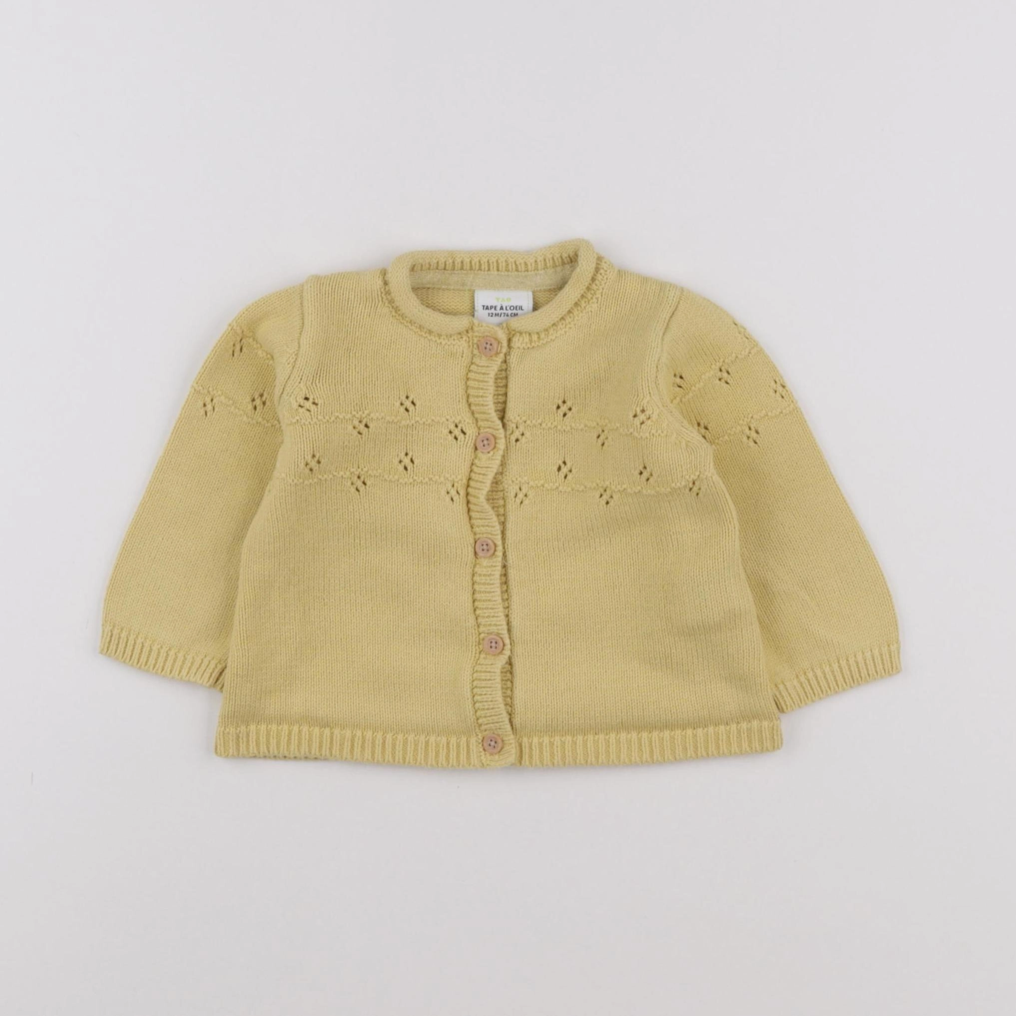 Tape à l'oeil - gilet jaune - 12 mois