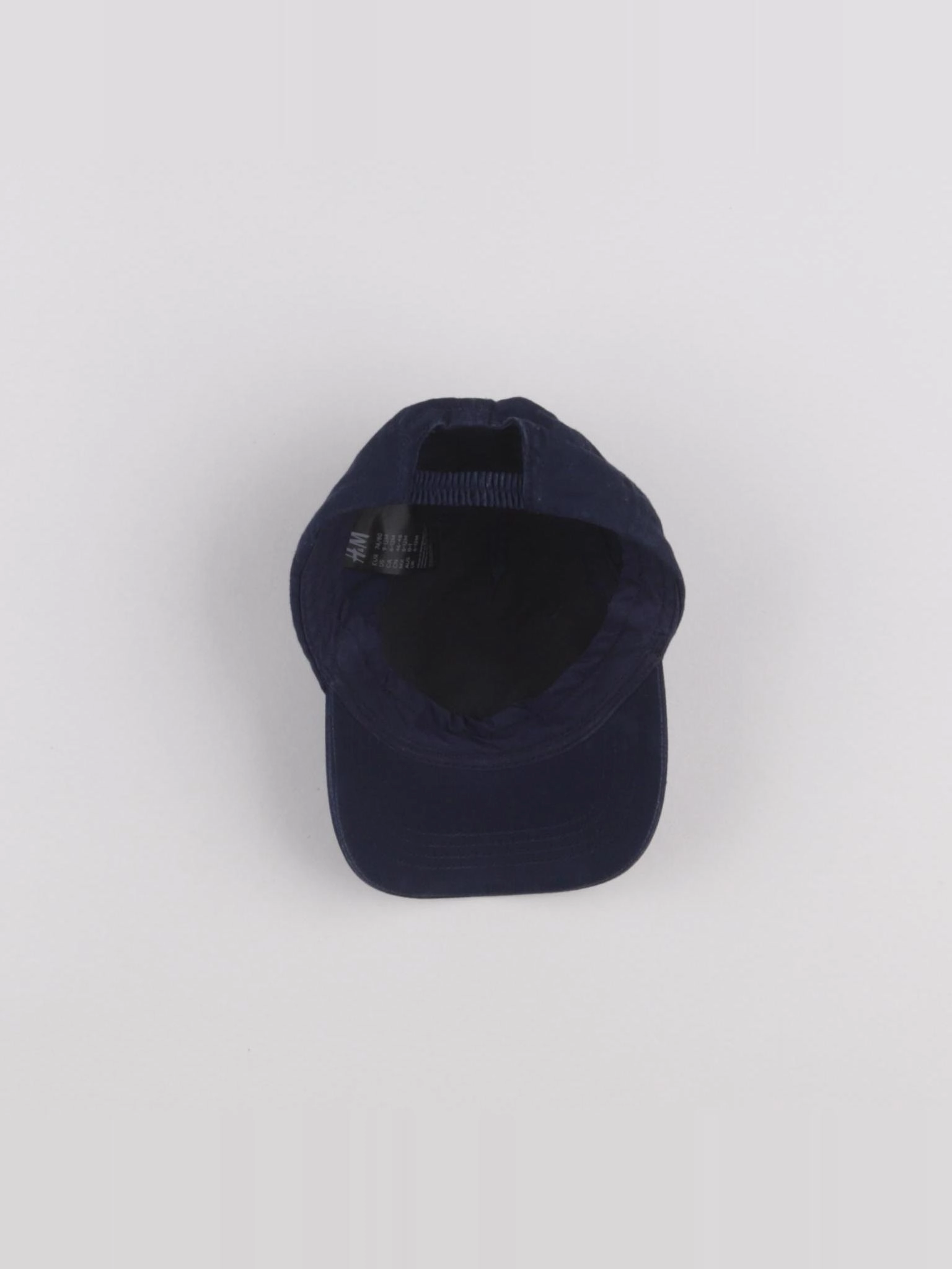 H&M - casquette bleu - 9/12 mois
