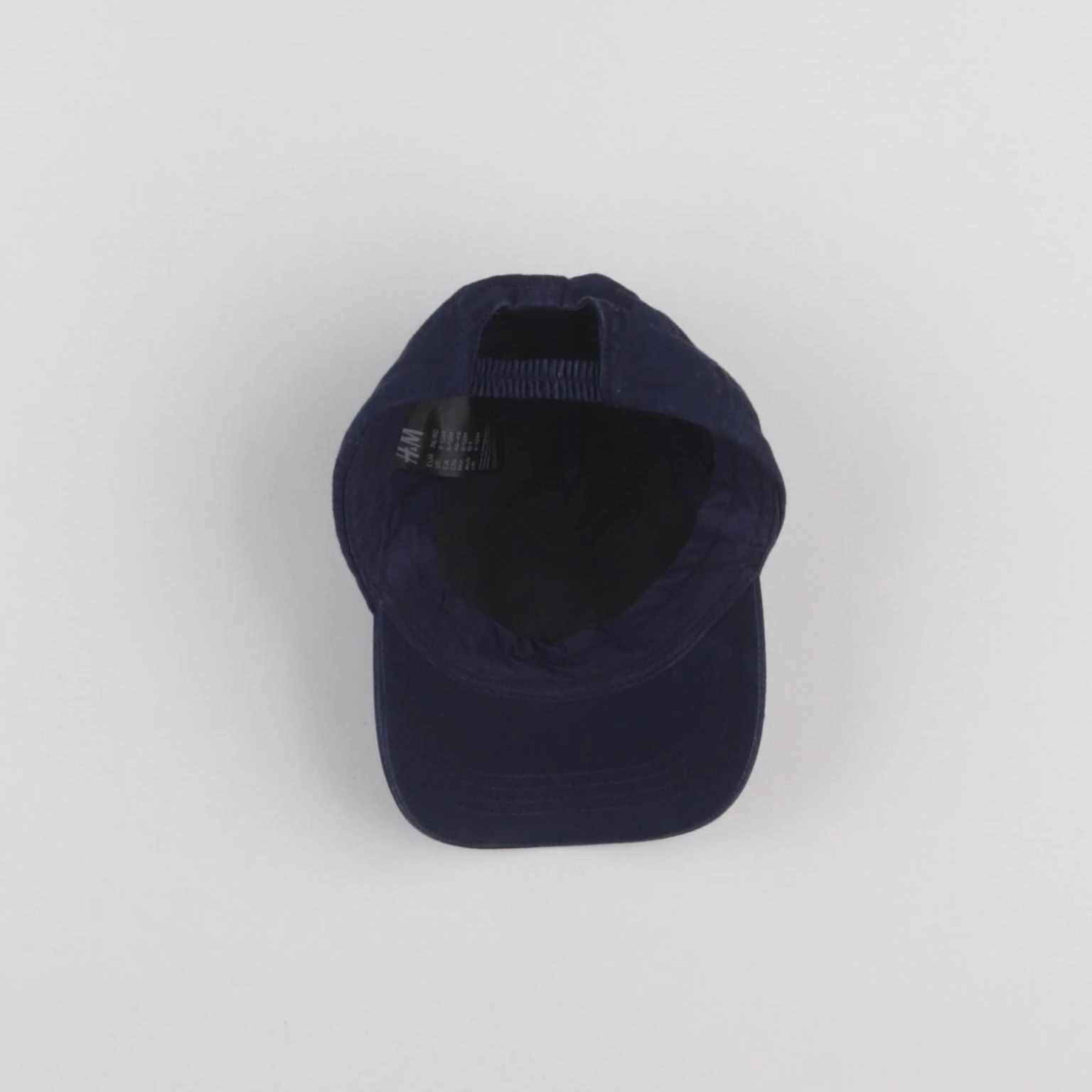 H&M - casquette bleu - 9/12 mois