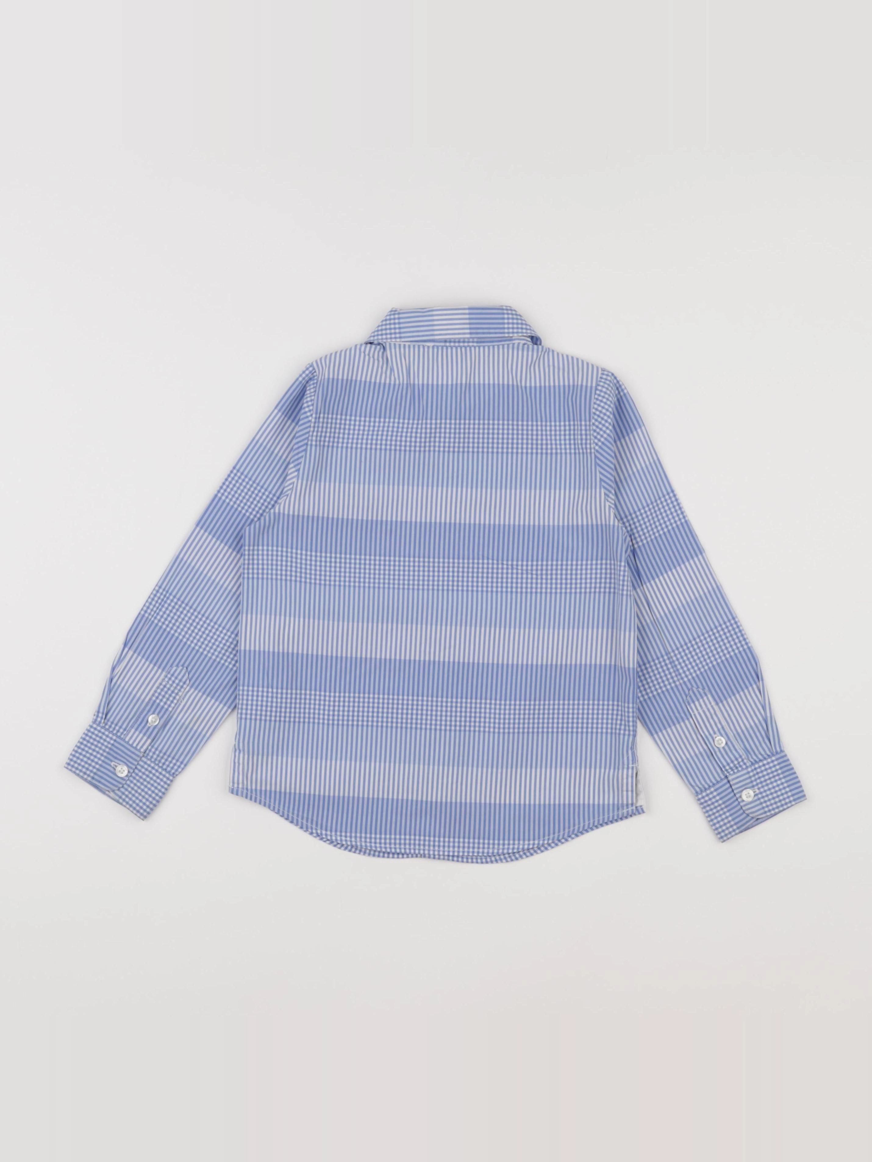 Jacadi - chemise bleu - 4 ans