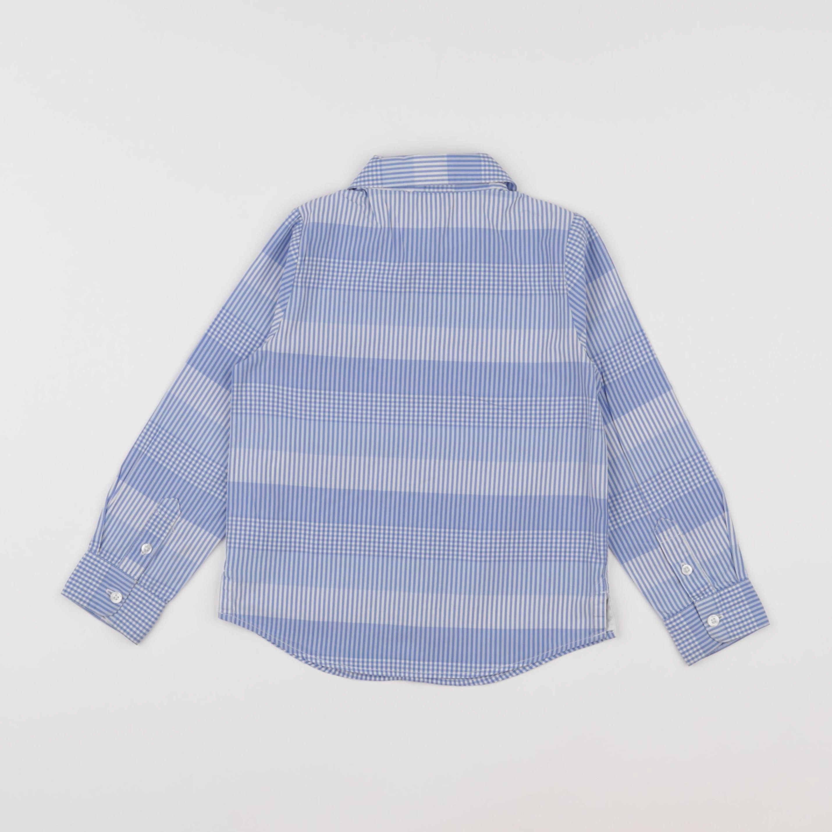 Jacadi - chemise bleu - 4 ans