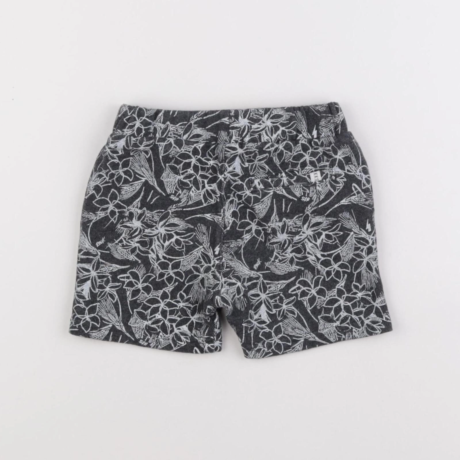 IKKS - short gris - 18 mois