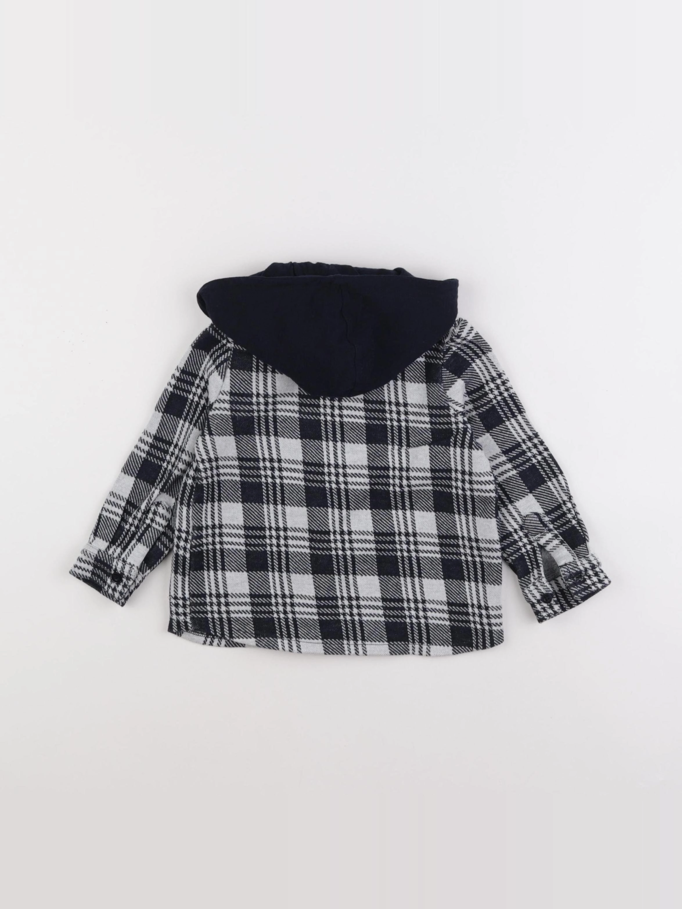 IKKS - chemise blanc, bleu - 18 mois