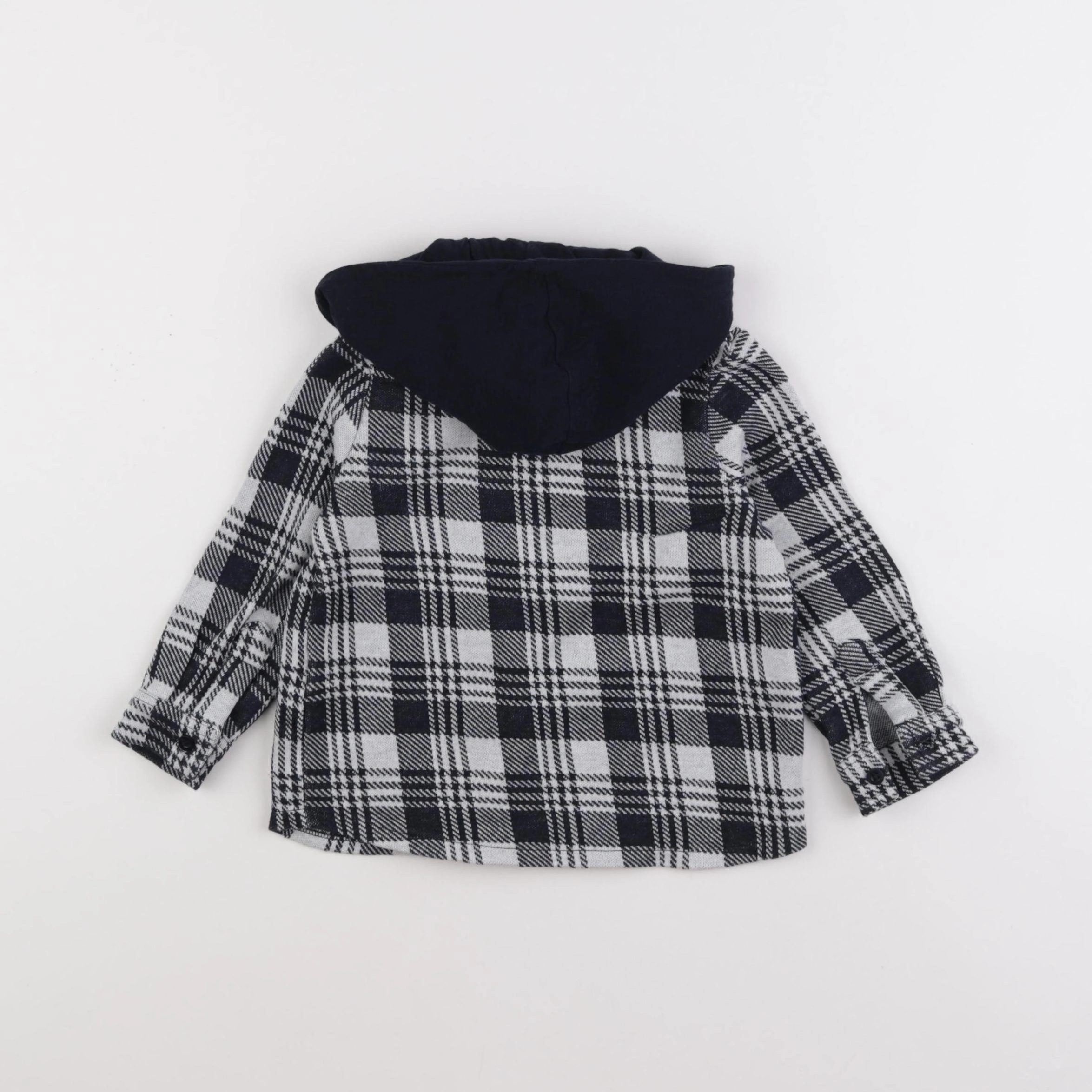 IKKS - chemise blanc, bleu - 18 mois