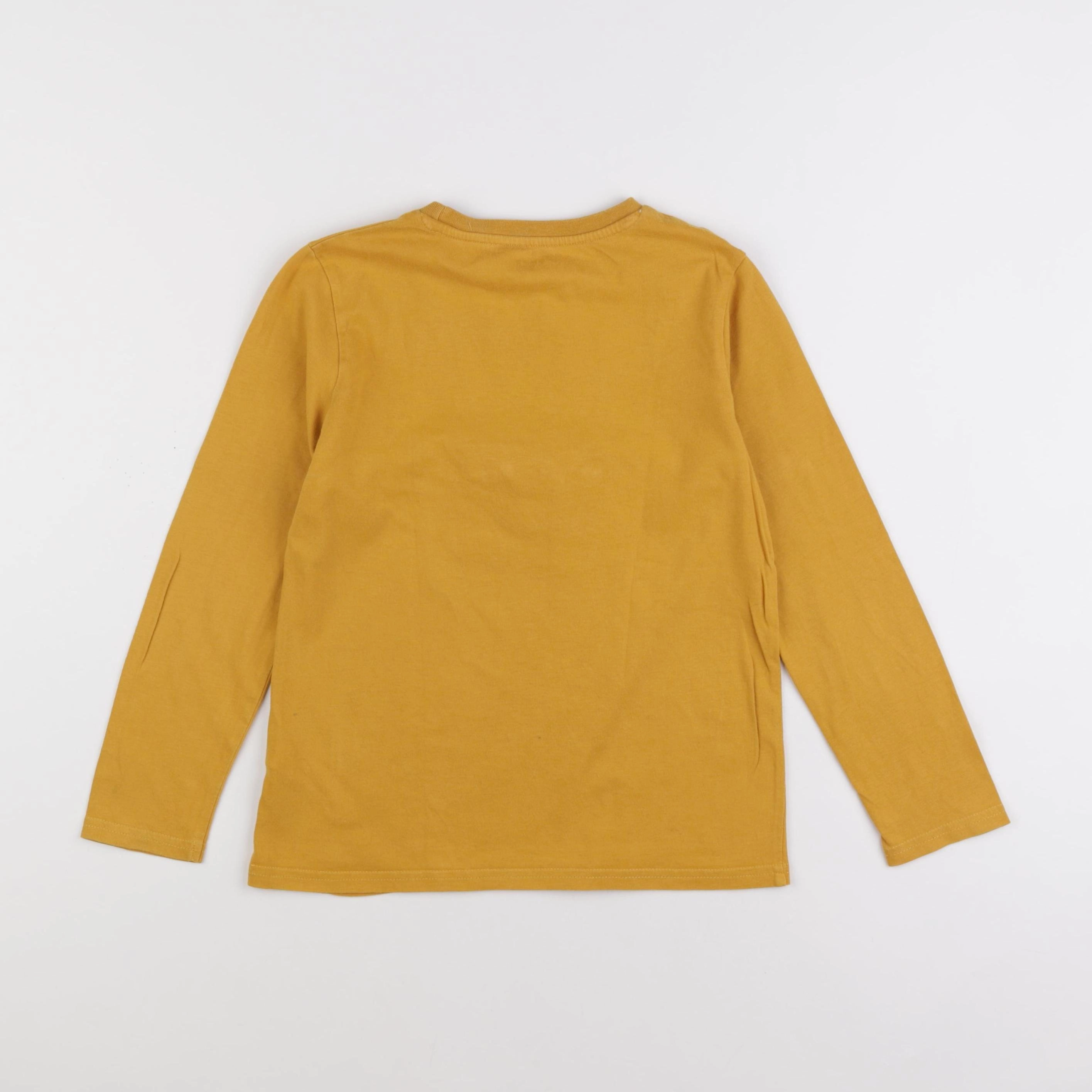 Vertbaudet - tee-shirt jaune - 8 ans