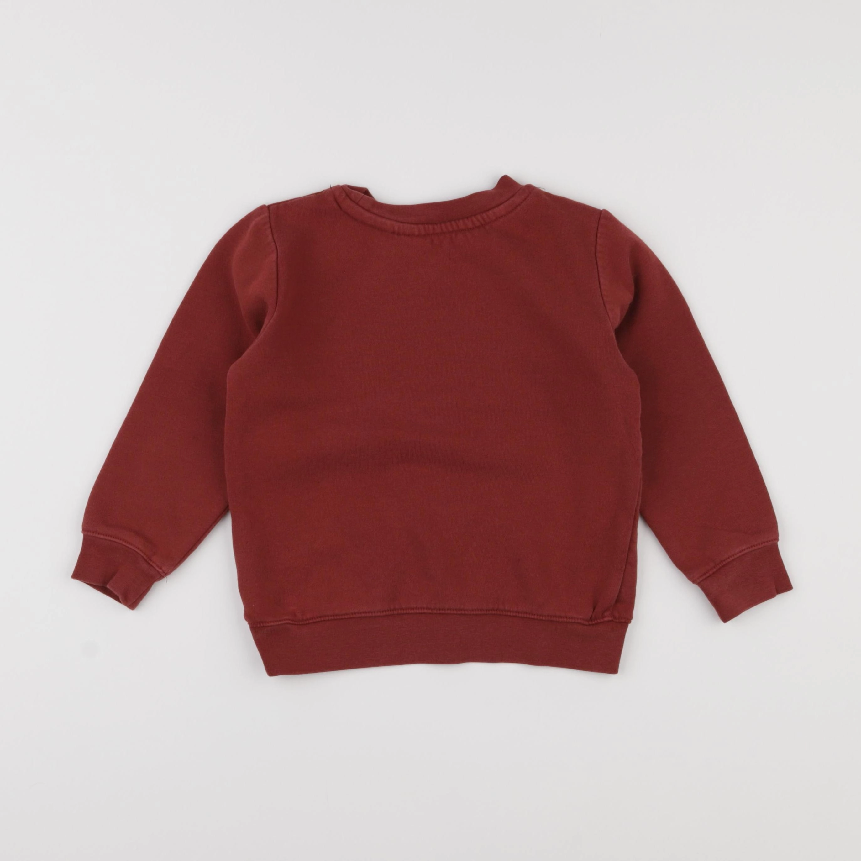H&M - sweat rouge - 3/4 ans