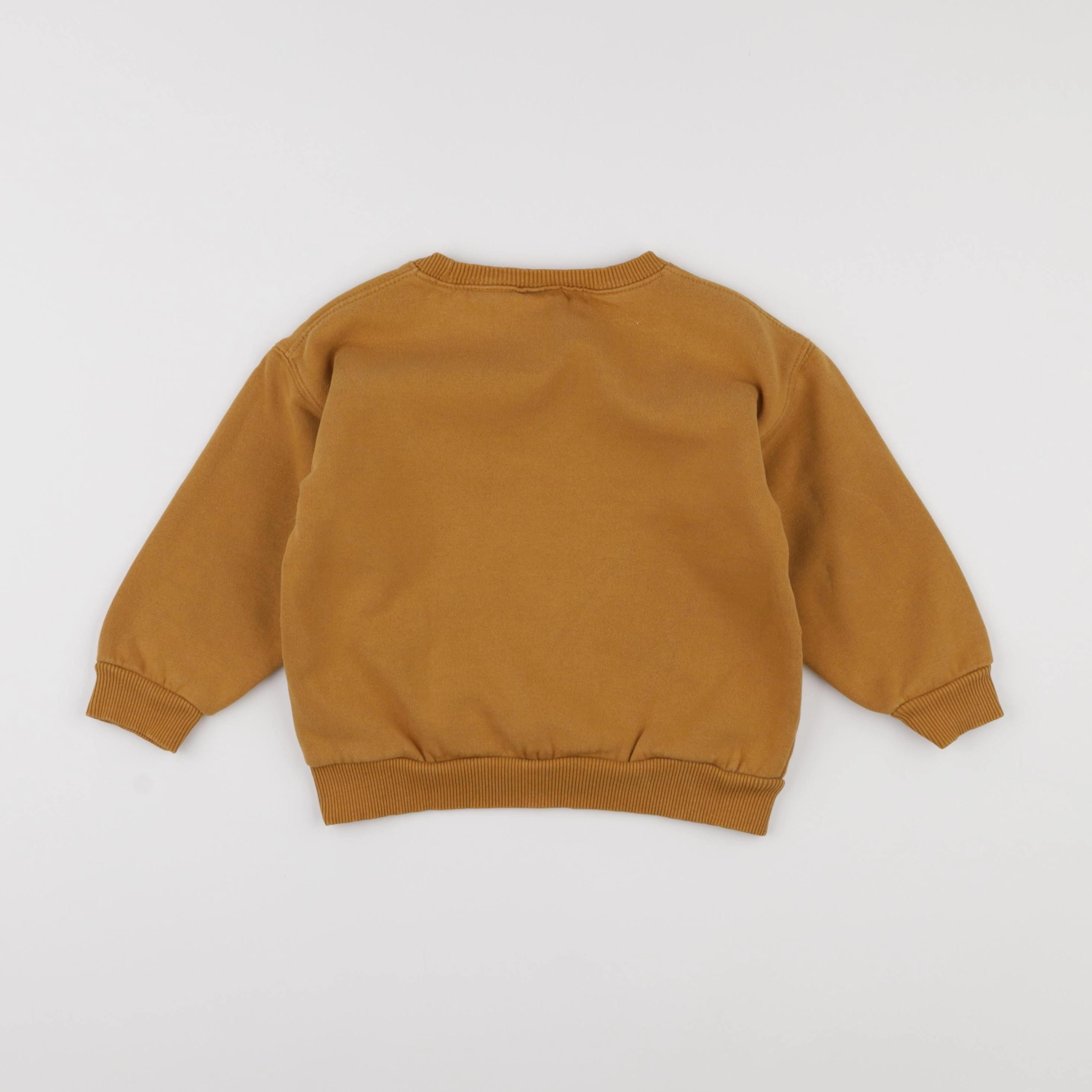 Zara - sweat orange - 4/5 ans