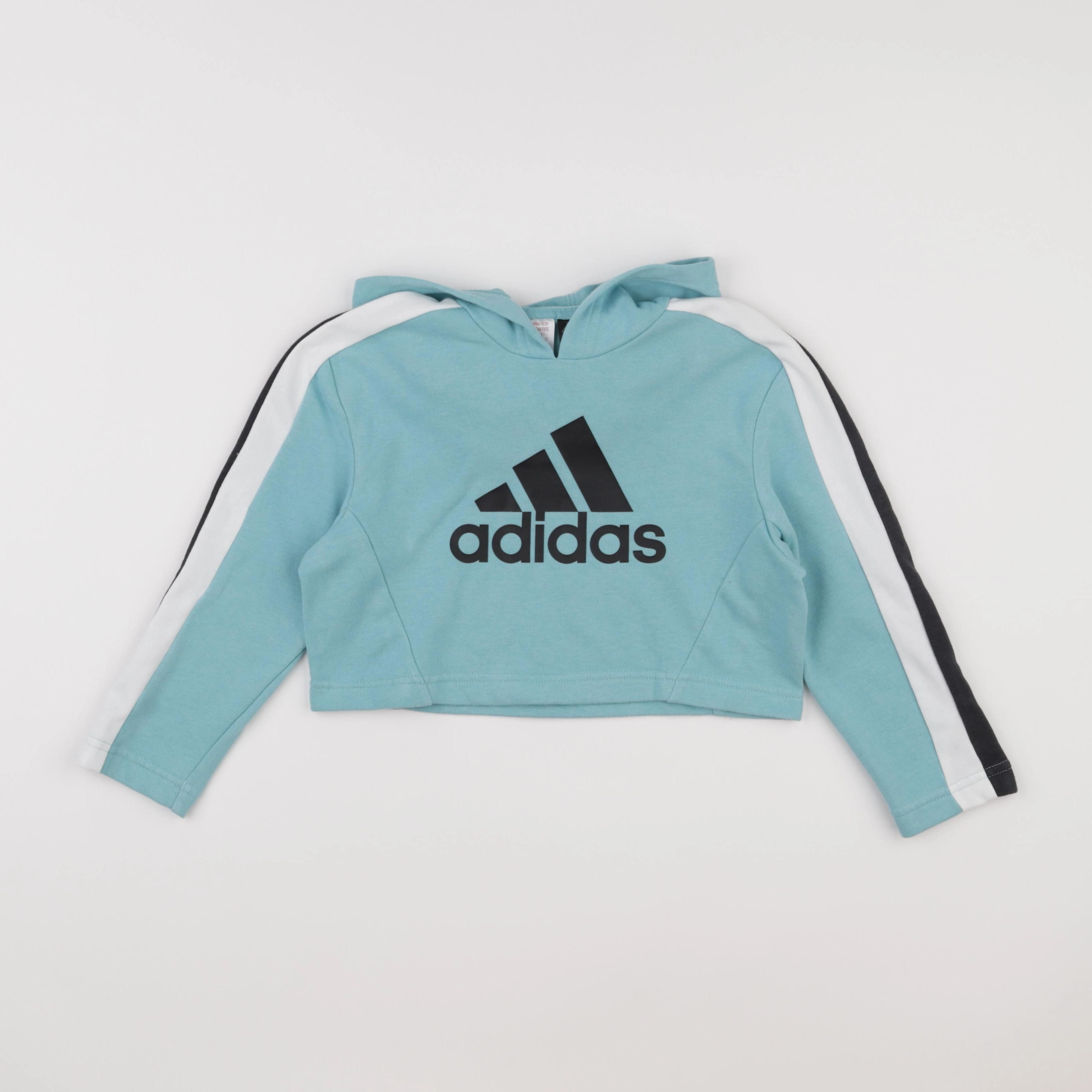Adidas - sweat bleu - 5/6 ans