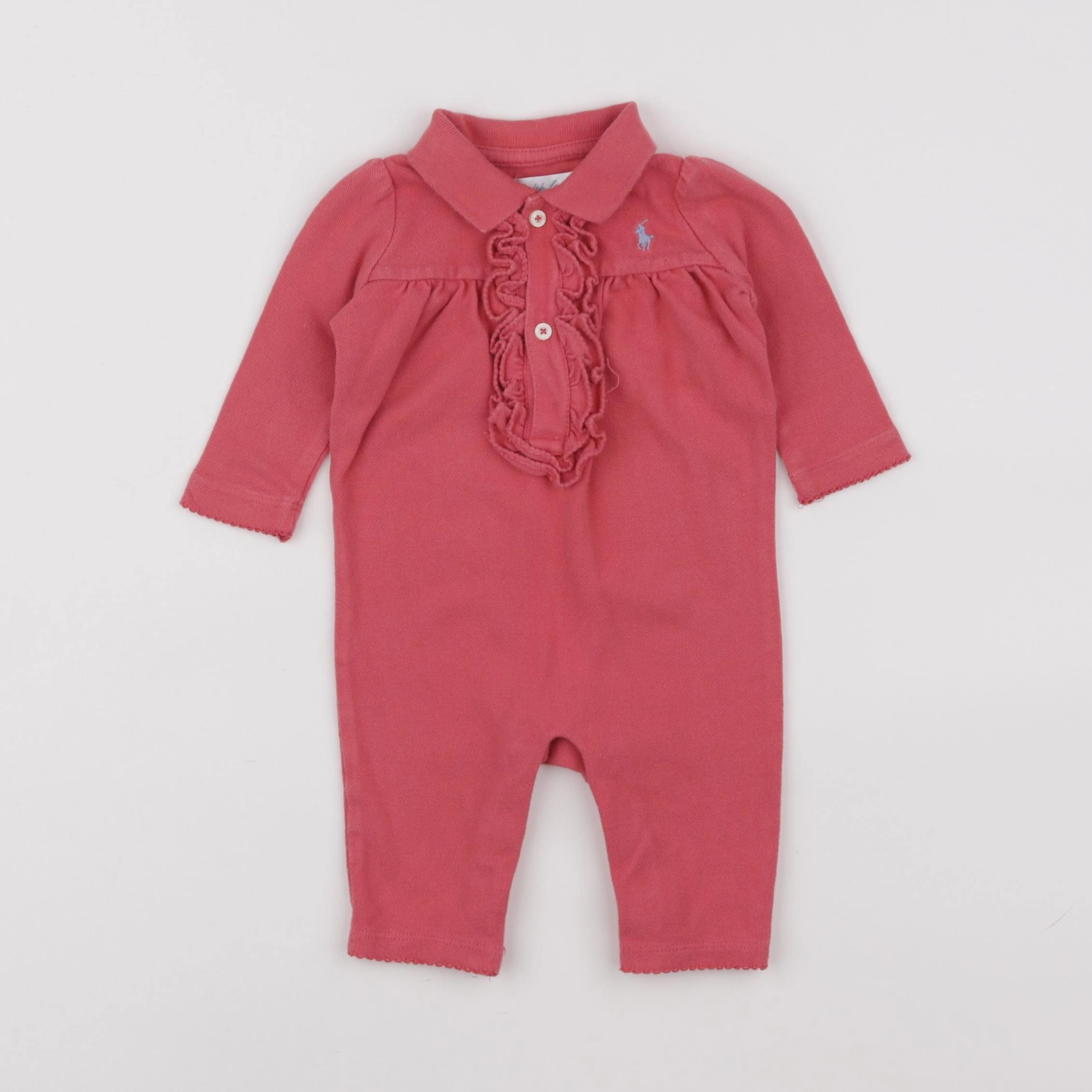 Ralph Lauren - combinaison rose - 3 mois