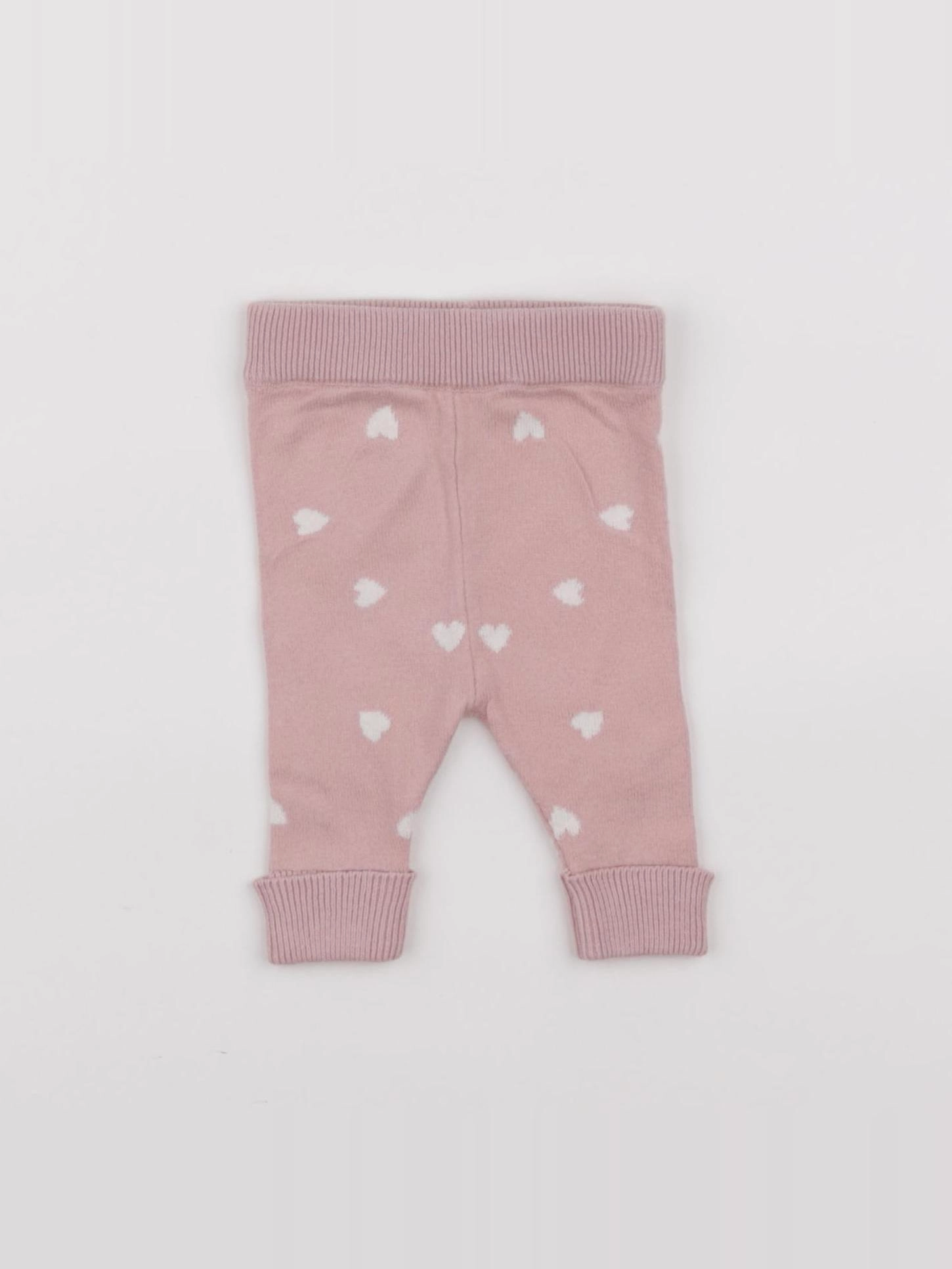 Vertbaudet - pantalon rose - 0 mois