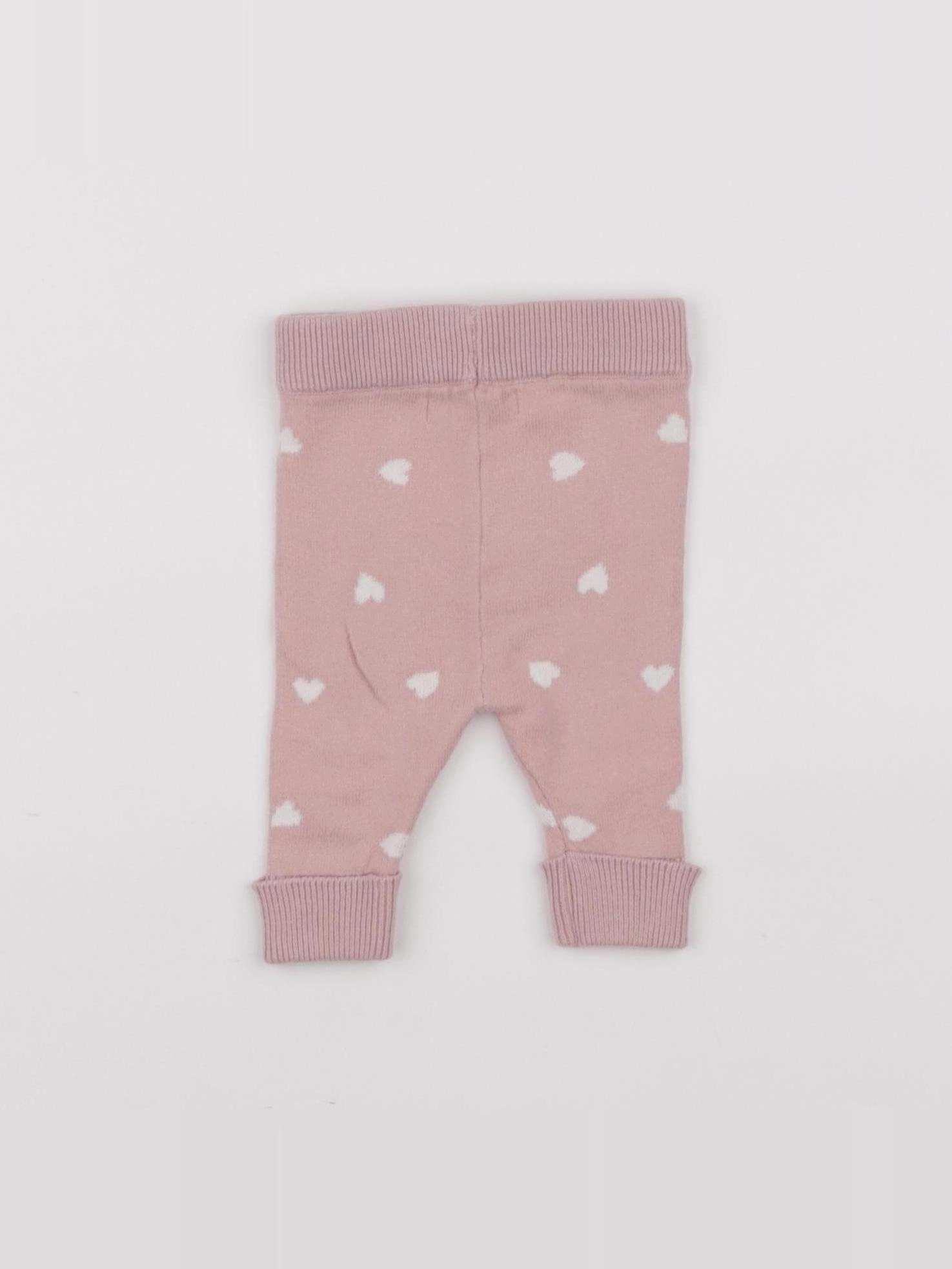 Vertbaudet - pantalon rose - 0 mois