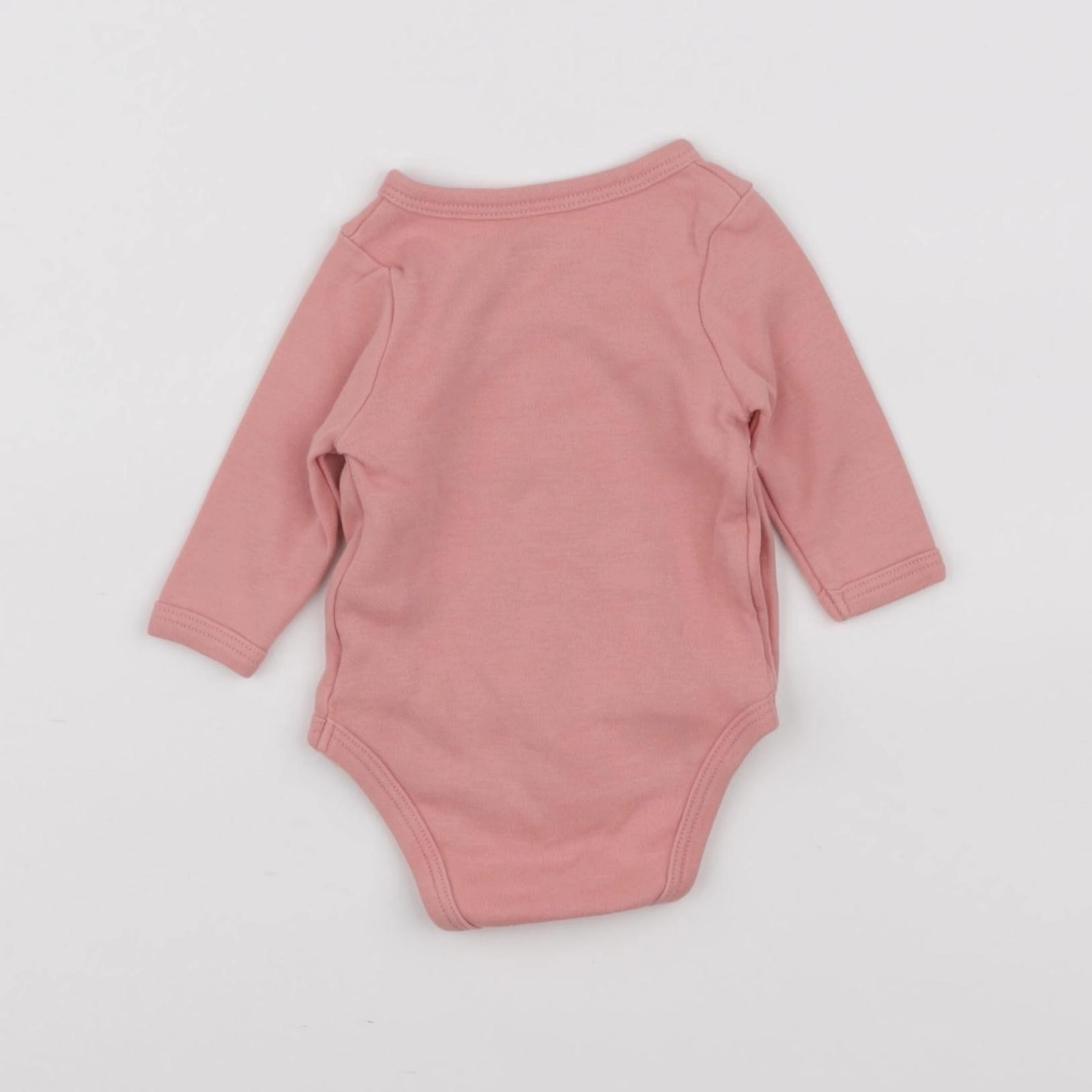 Vertbaudet - body rose - 1 mois