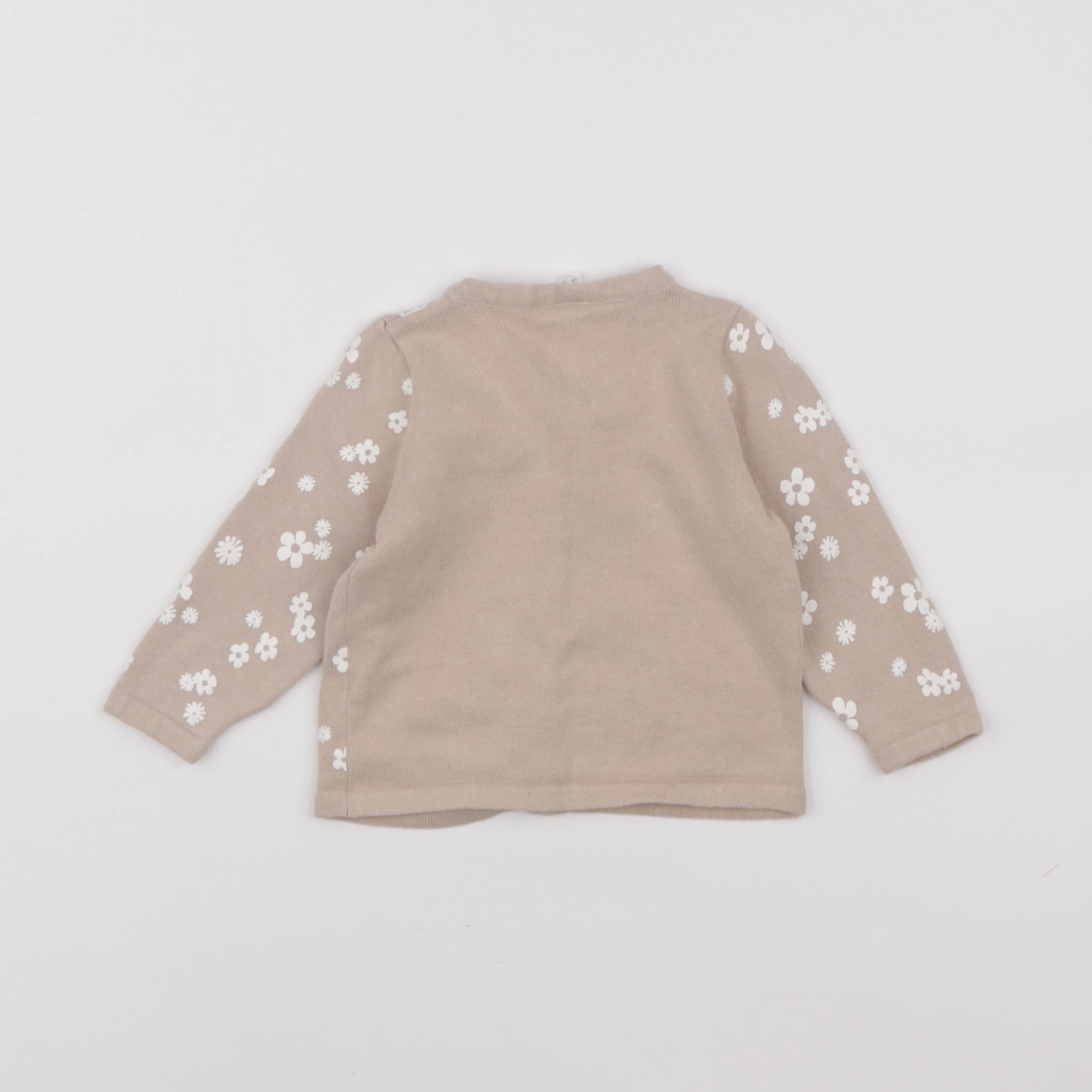 H&M - gilet beige - 3/6 mois