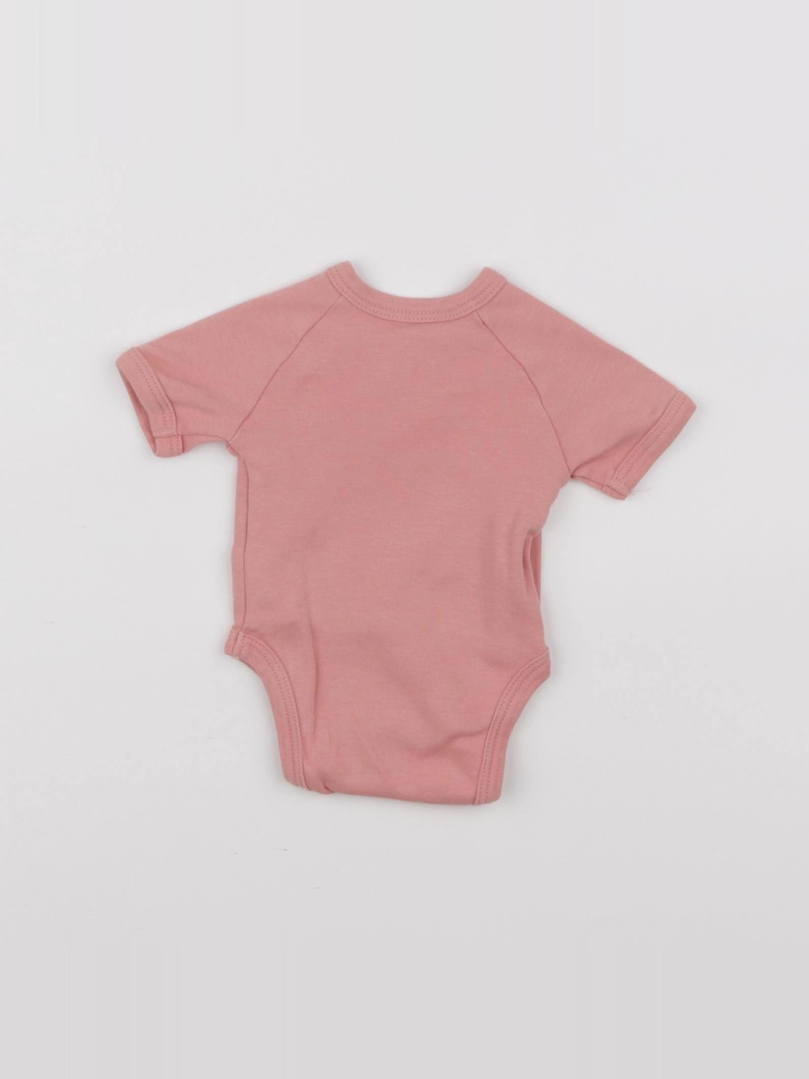 Vertbaudet - body rose - 0 mois