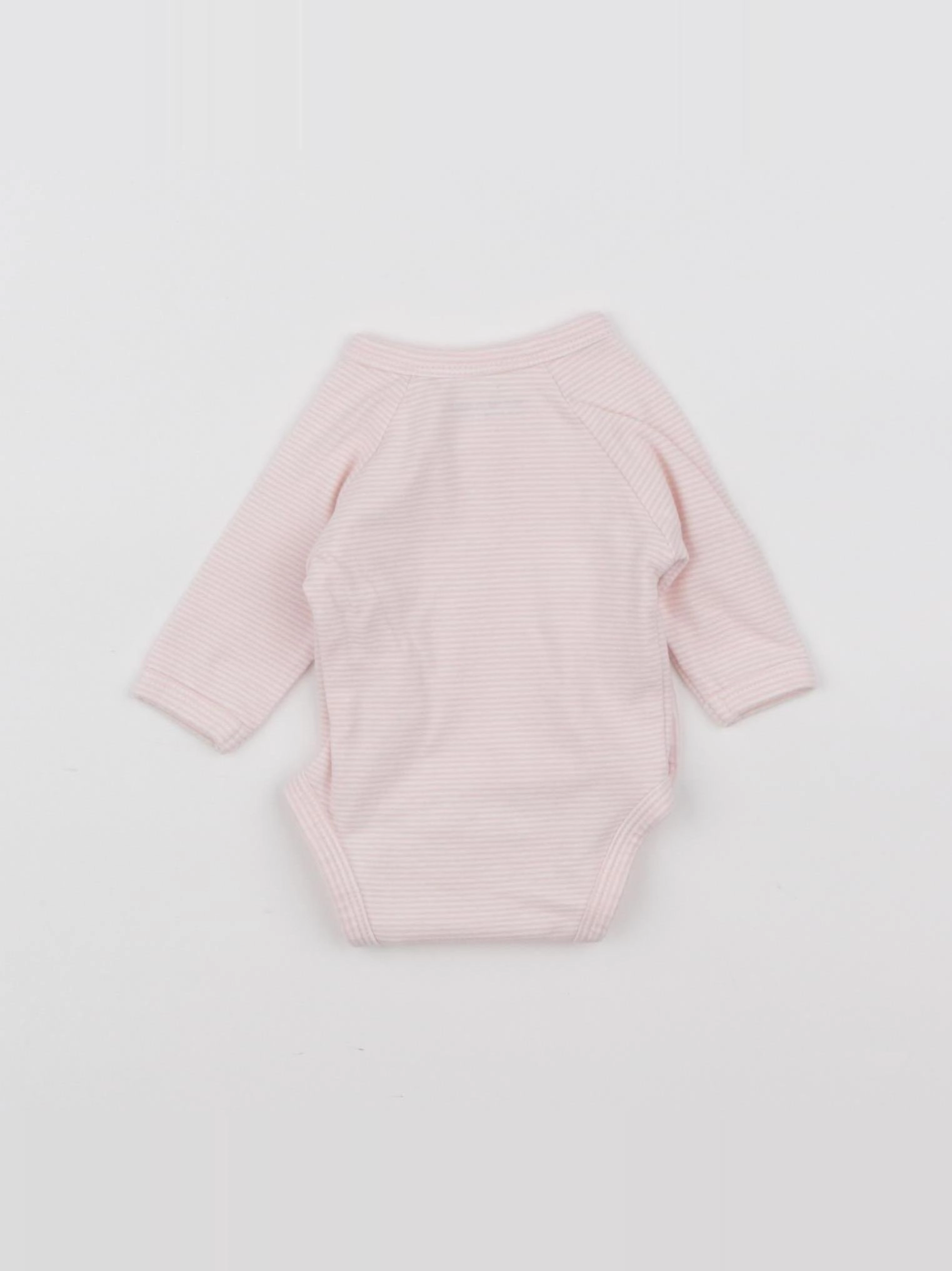 Vertbaudet - body rose - 0 mois