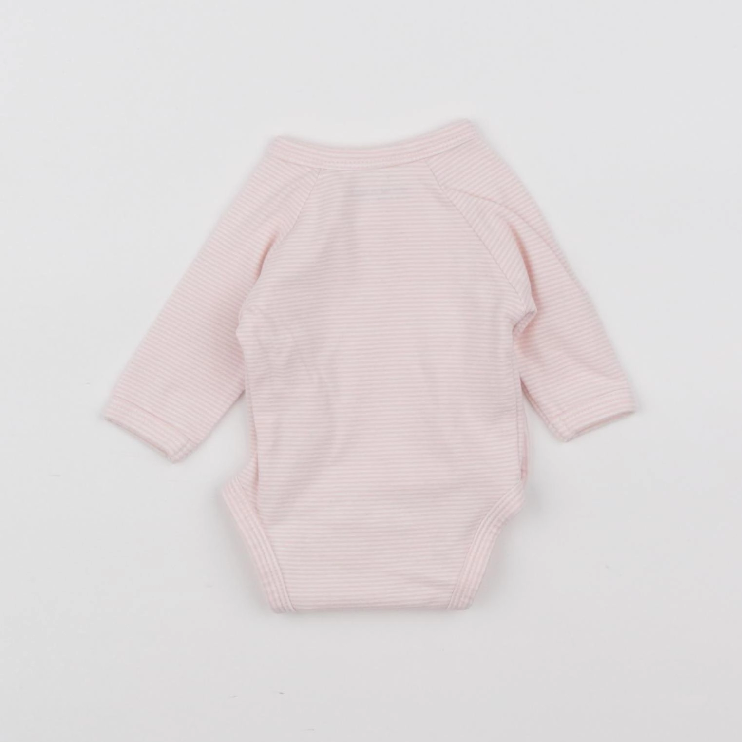 Vertbaudet - body rose - 0 mois