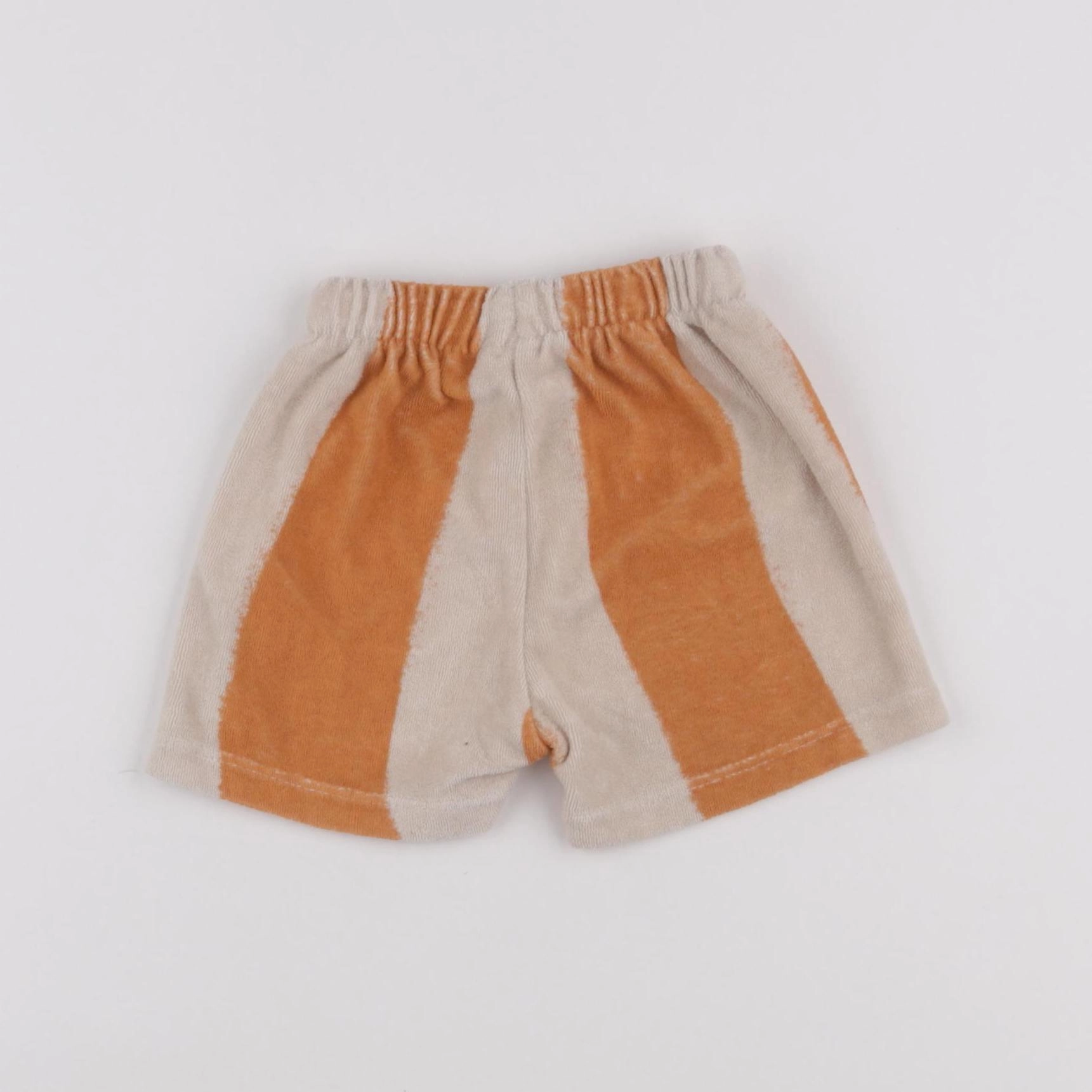 Petit Bateau - short beige, orange - 18 mois