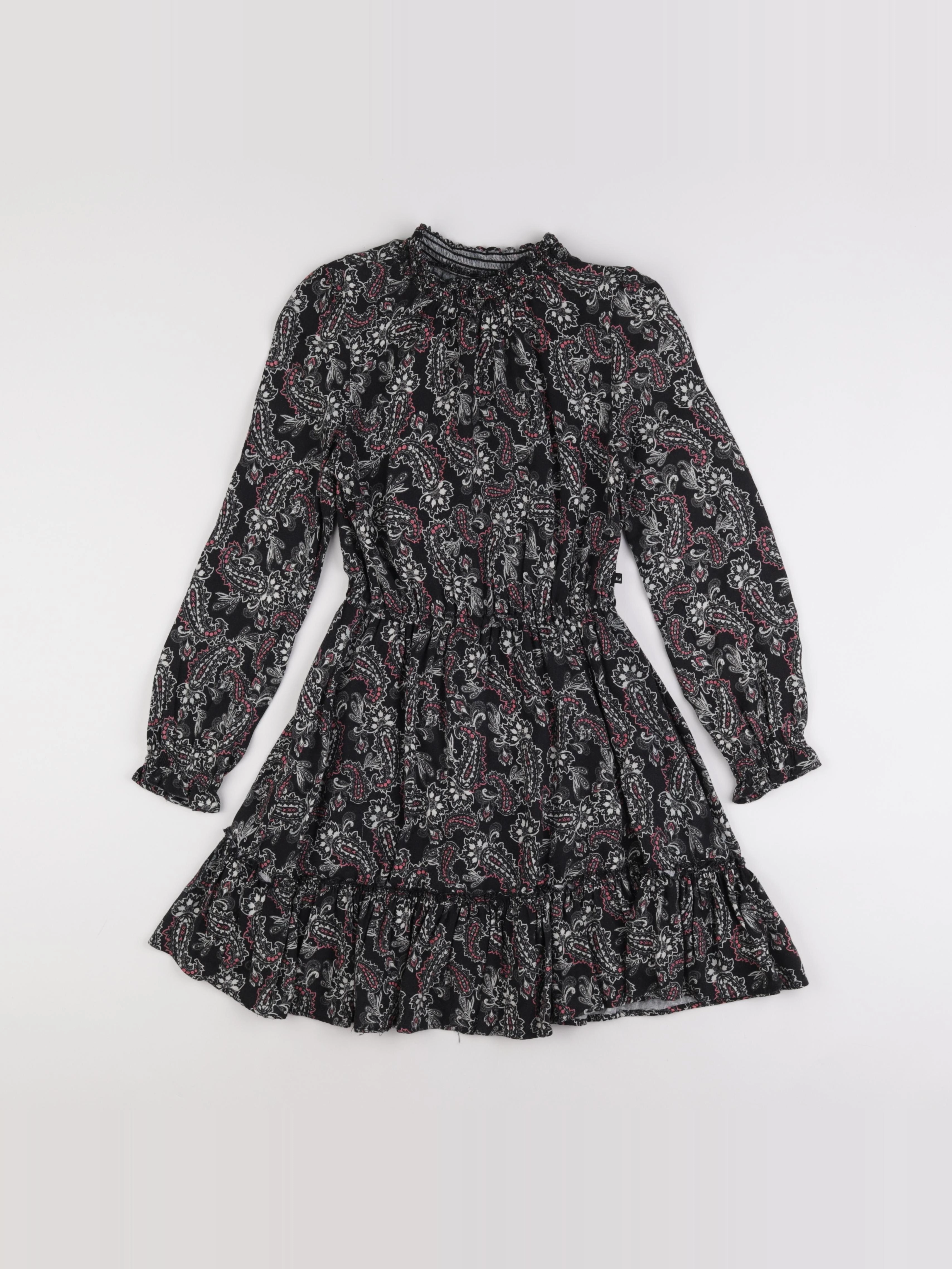IKKS - robe noir - 10 ans