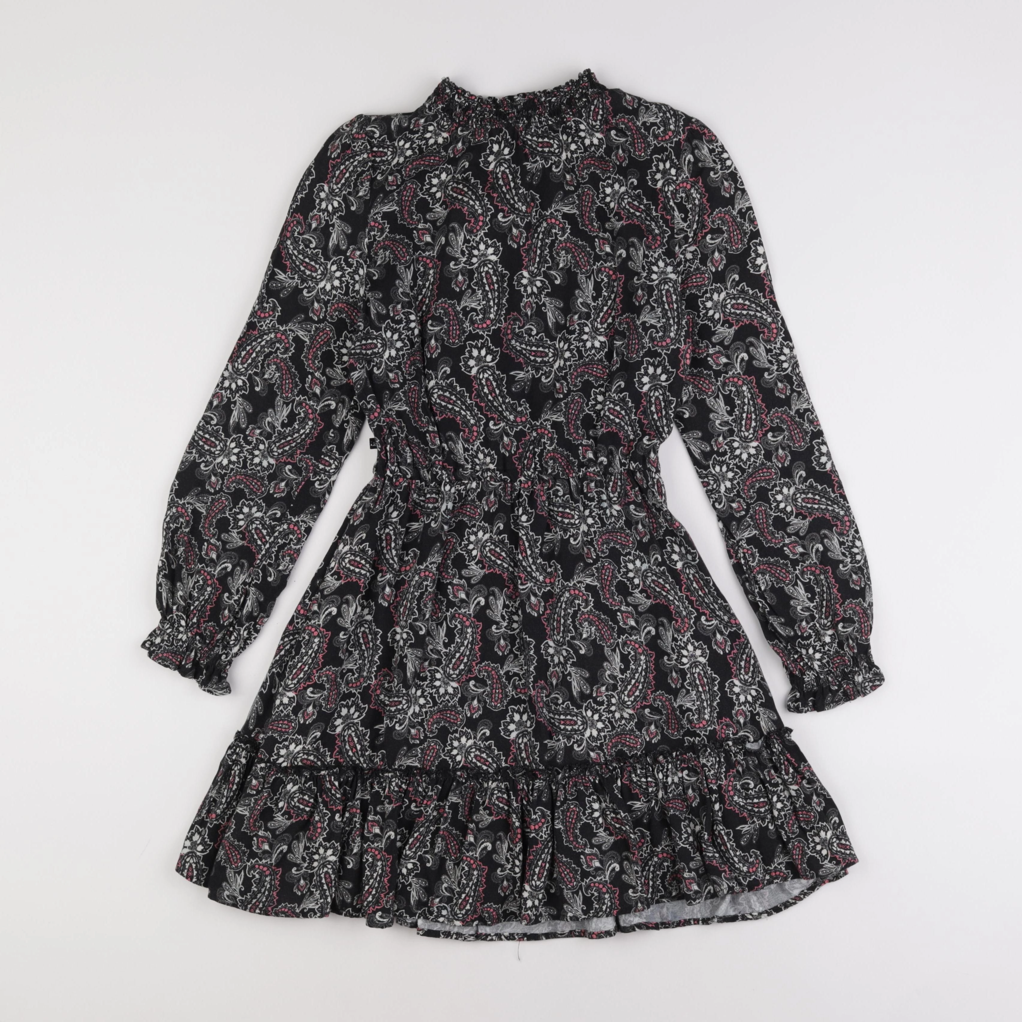 IKKS - robe noir - 10 ans