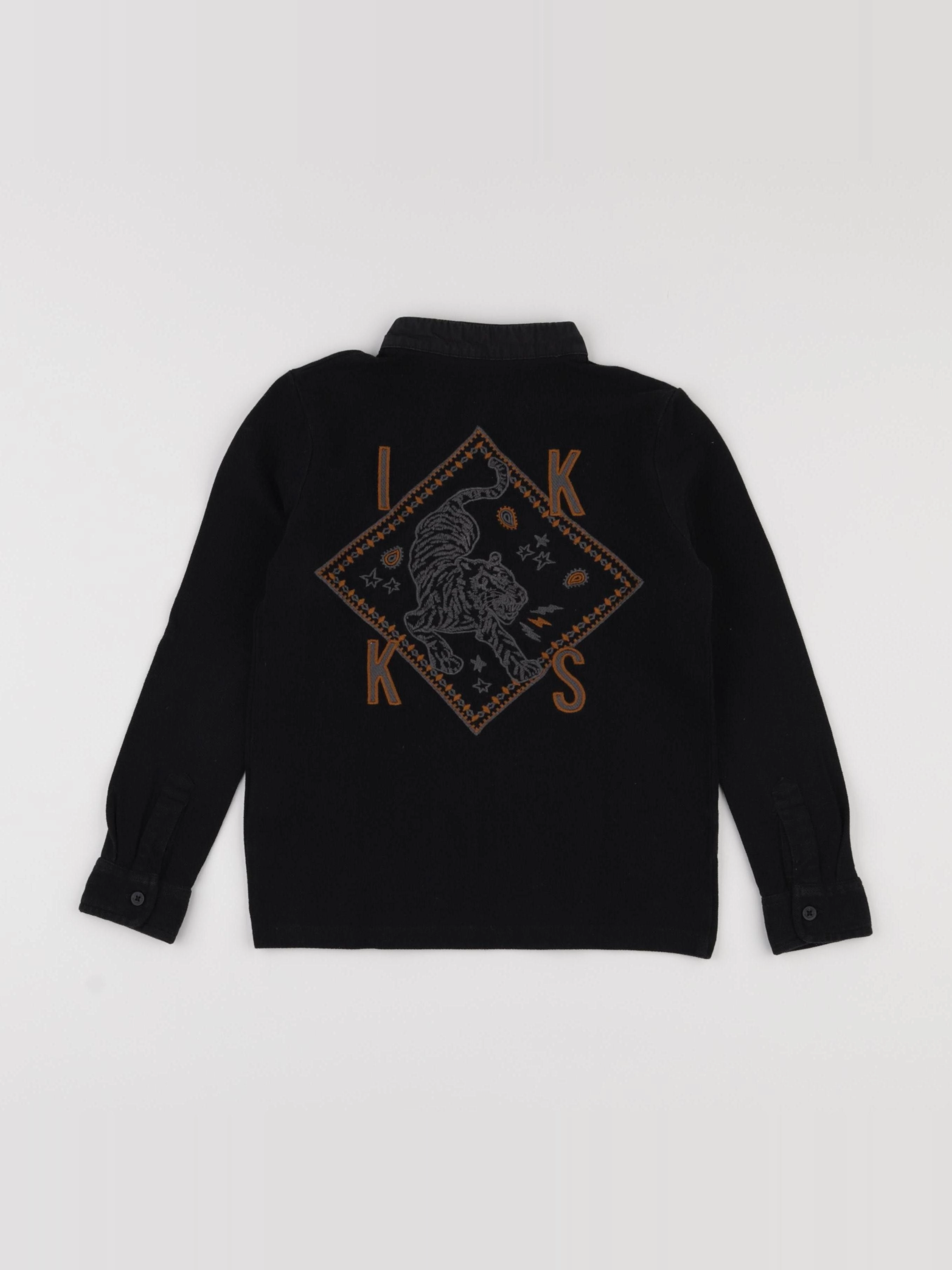 IKKS - polo imprimé au dos noir - 5 ans